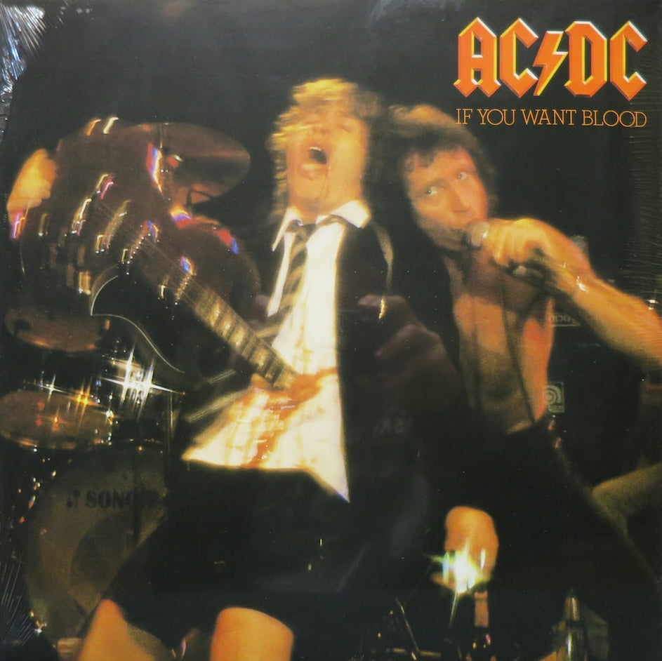 AC/DC 'If You Want Blood You've Got It' Vinyl Record LP - Classic Rock Album for Music Collectors & Vinyl Enthusiasts | Perfect for Home Listening & Gifts