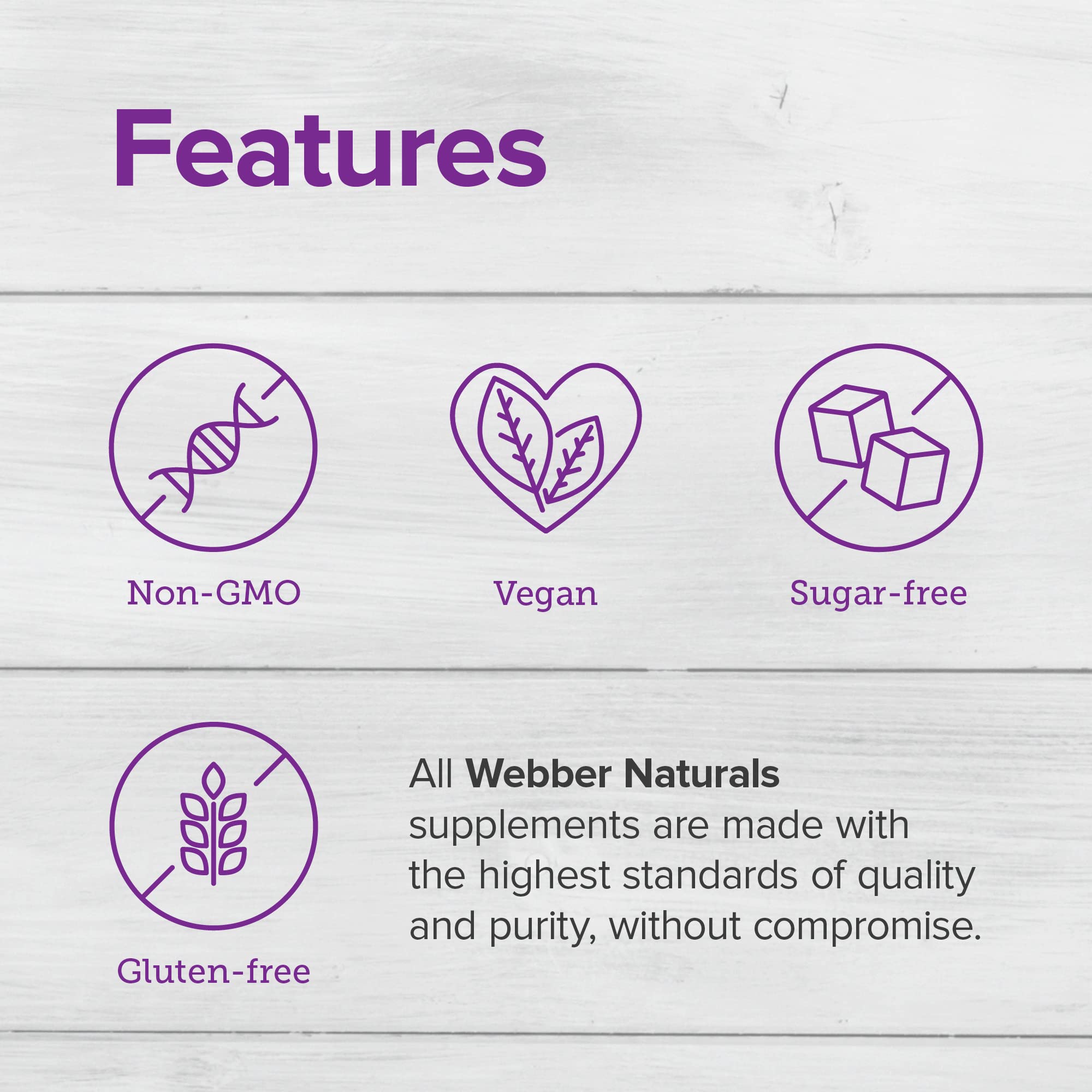 Webber Naturals Magnesium Bis-Glycinate 200mg - 120 Vegetarian Capsules | Highly Absorbable & Stomach-Friendly | Supports Bone, Teeth & Muscle Health | Gluten-Free, Dairy-Free & Vegan Formula | Ideal for Active Lifestyles & Daily Wellness