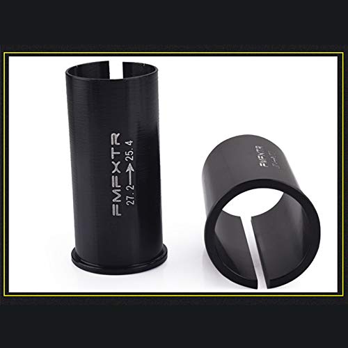 MTB Bike Seat Post Reducer Adapter - 27.2 to 25.4mm, 30.4 to 27.2mm, 31.6 to 27.2mm - Aluminum Alloy Shim Sleeve Converter for Mountain Bikes - Perfect for Seatpost Size Adjustment and Bike Upgrades