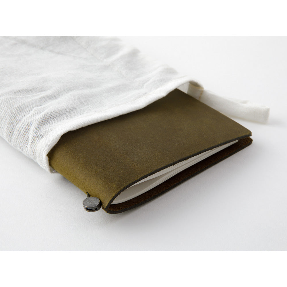 Traveler's Notebook Starter Kit - Regular Size Olive Brown Leather Cover with Refillable Notebooks & Accessories | Perfect for Journaling, Travel, Sketching & Daily Planning