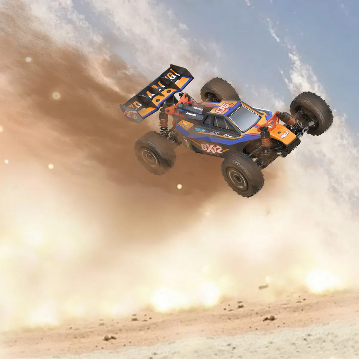 **ZD Racing BX 12 1/12 Scale 4WD RC Car - 70km/h High Speed, 3S Brushless Motor, 2.4G RTR, Oil-Filled Shocks - Off-Road Racing Truck for Adults & Kids (Perfect for Backyard, Park & Track Racing)**