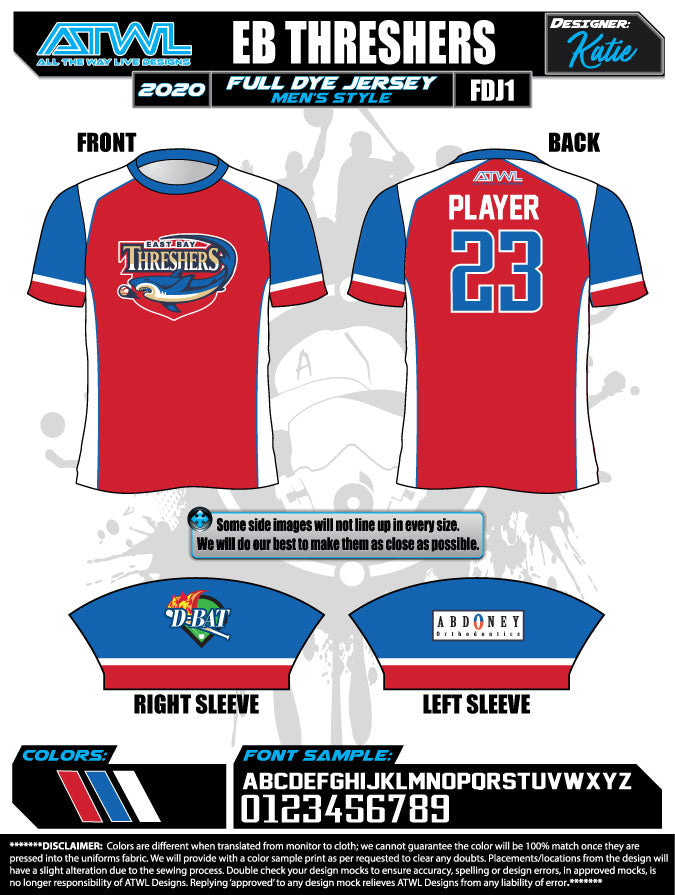 East Bay Spring 2020 Baseball Jerseys - Custom Team Uniforms for Youth & Adult Baseball Leagues - Perfect for Games, Practices & Tournaments