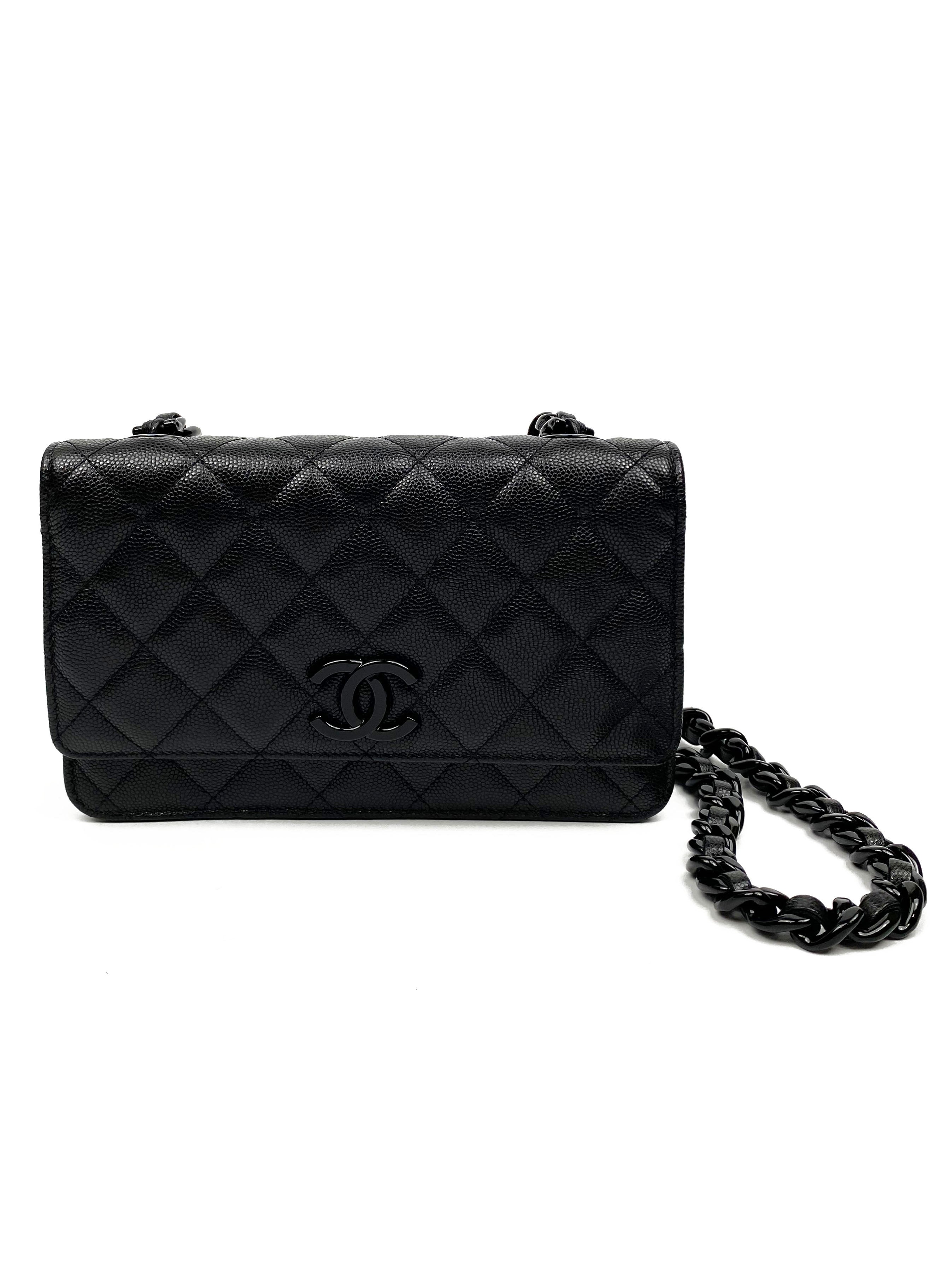 Chanel Black My Everything Wallet on Chain - Stylish Crossbody Bag for Women, Perfect for Evening Out & Daily Use