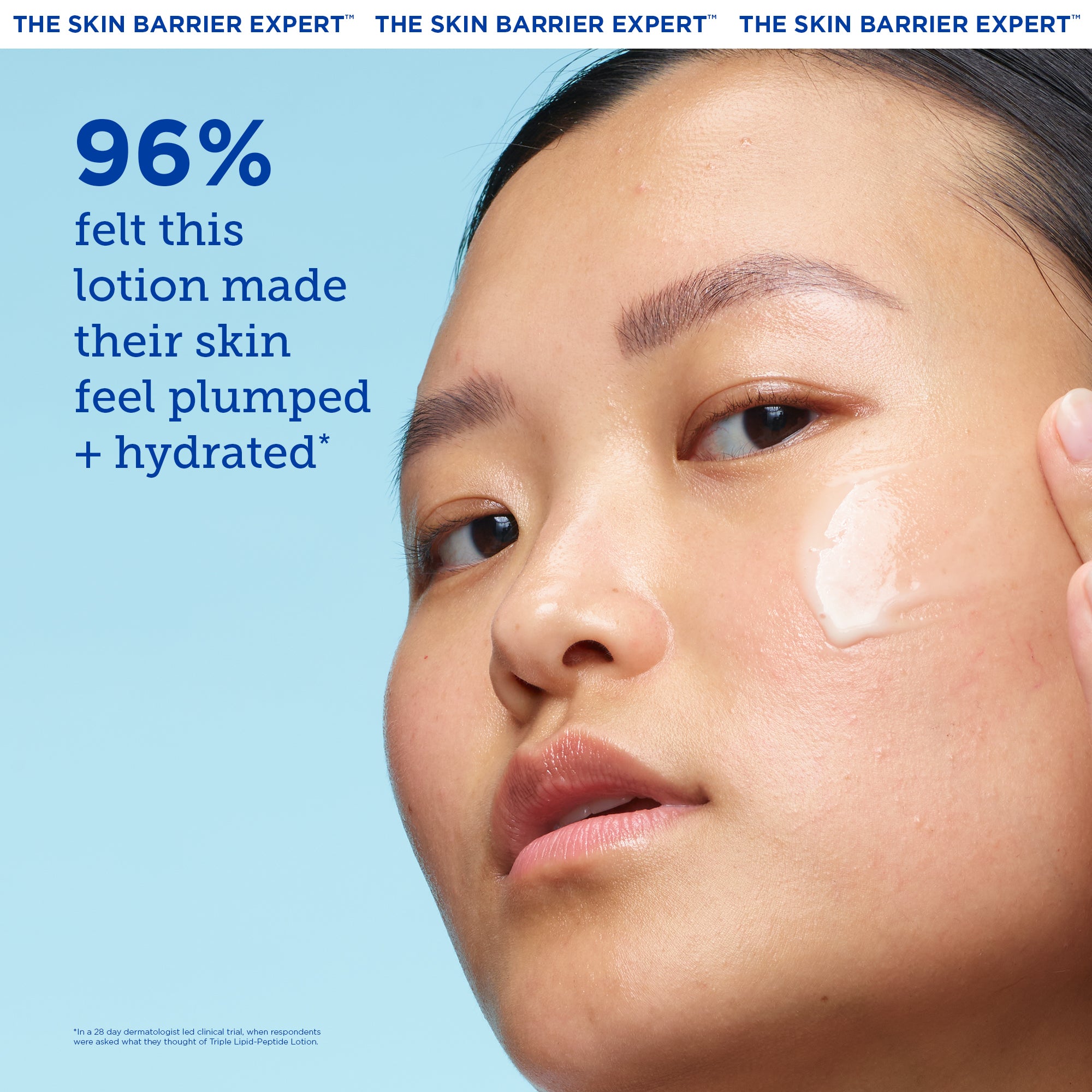 Barrier+ Triple Lipid Peptide Lotion - Deep Hydrating Face Moisturizer for Dry & Sensitive Skin | Anti-Aging & Skin Barrier Repair | Day & Night Use for Radiant Complexion
