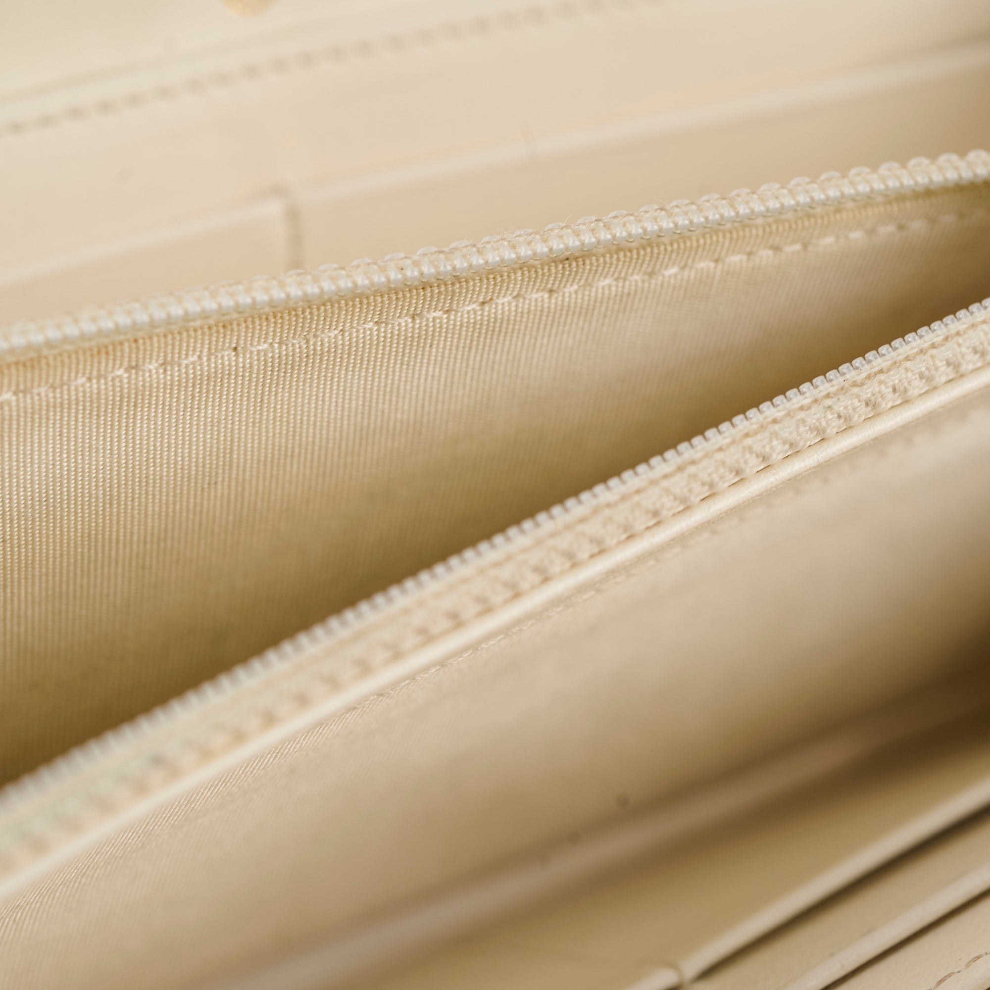 Chanel Chevron Boy Cream Long Wallet for Women | Luxury Designer Leather Wallet | Perfect for Everyday Use & Special Occasions