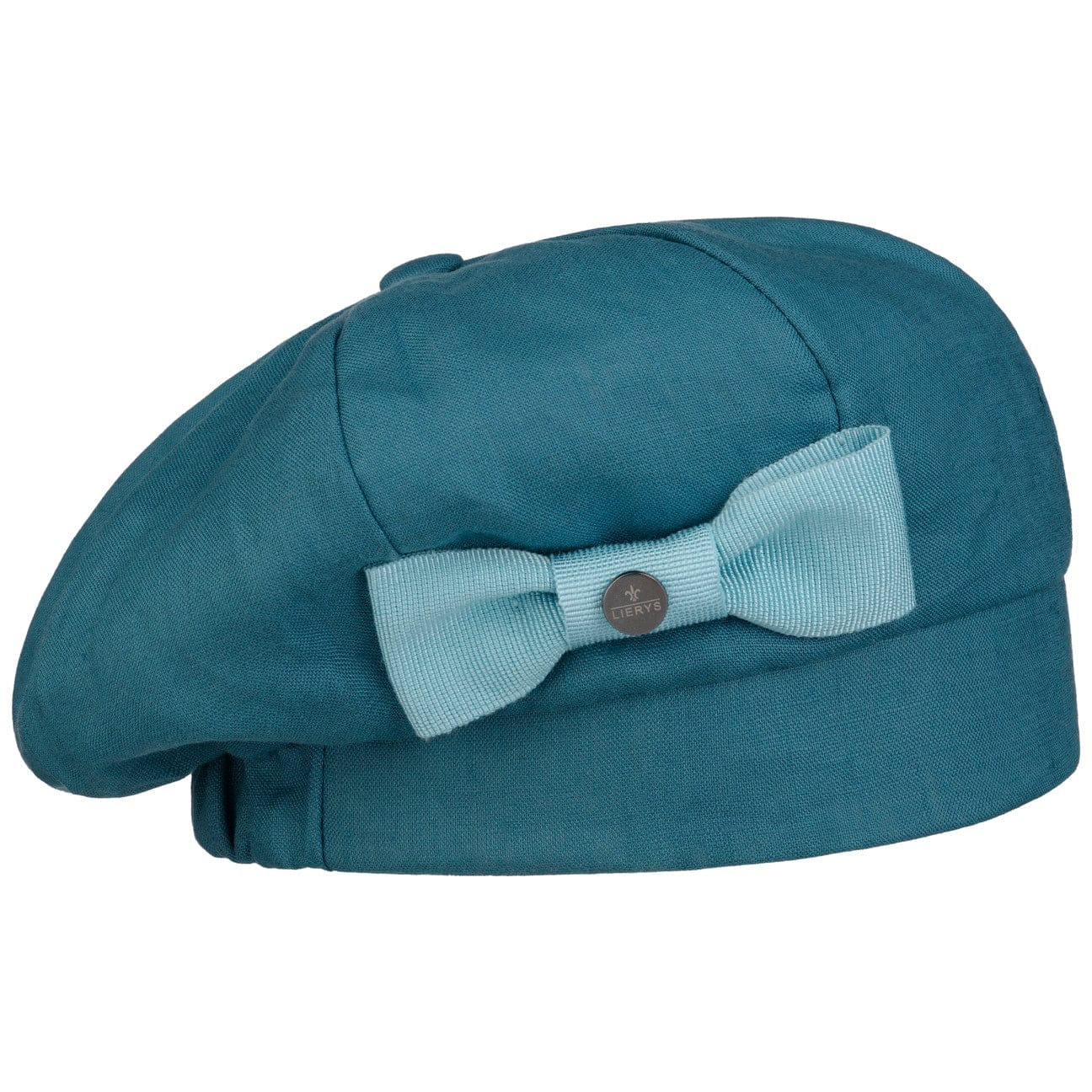 Lierys Women's Fashion Beret Hat with Loop - Stylish Wool Blend Cloche Cap for Fall & Winter Outfits, Travel, and Photoshoots