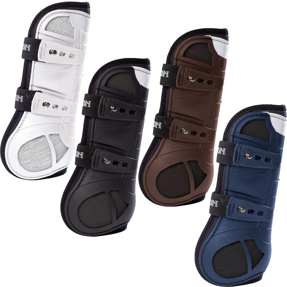 Fetlock Boots AIR Compact Hind Horse Boots - Lightweight & Breathable Protection for Training & Riding
