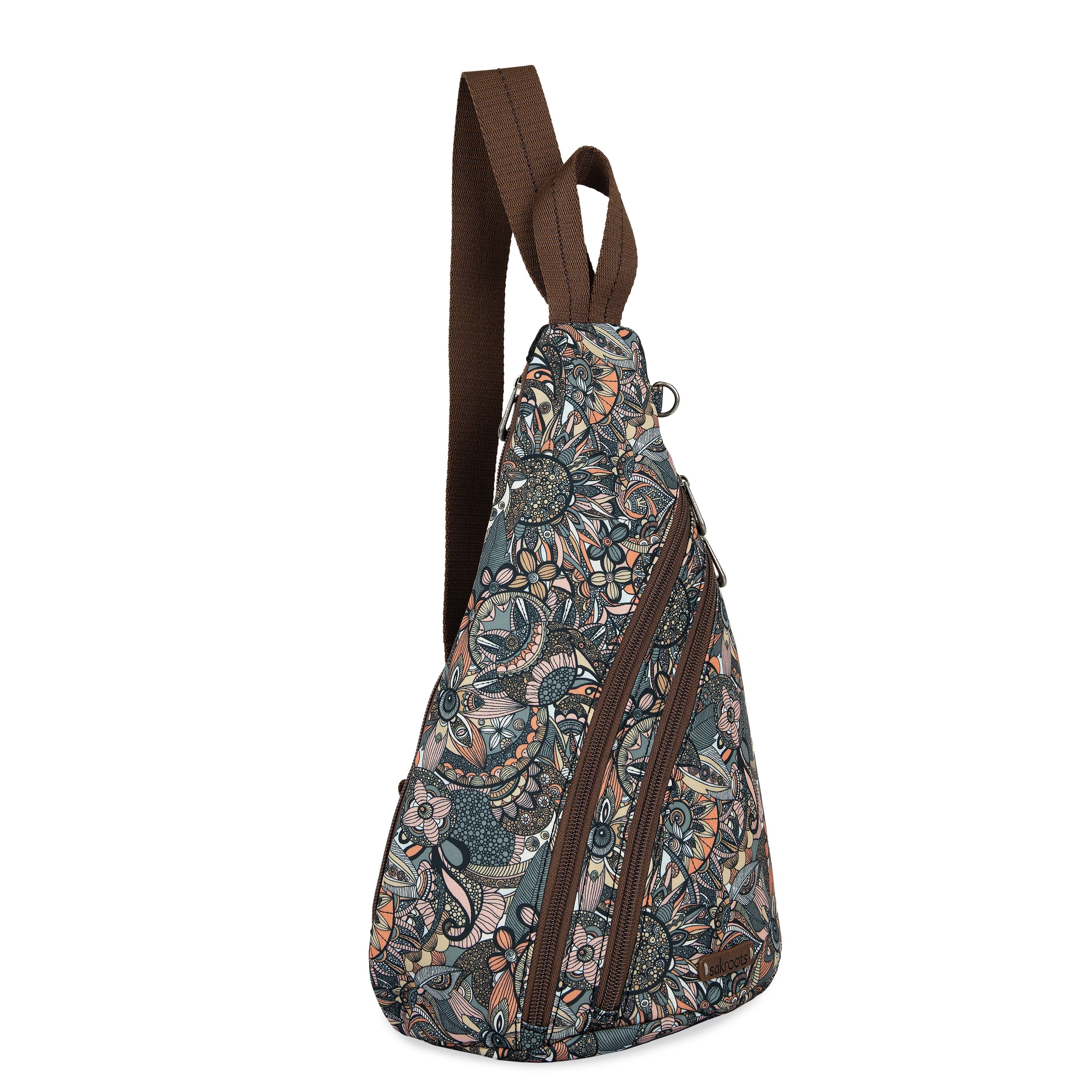 On The Go Sling Backpack - Lightweight Crossbody Bag for Men & Women - Perfect for Travel, Hiking, Commuting & Everyday Use