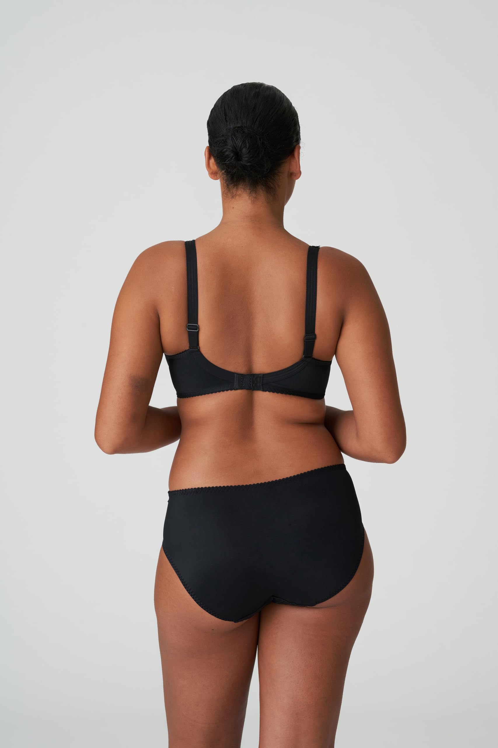 PrimaDonna Deauville Side Support Bra 38J - Full Coverage Underwire Bra for Large Bust, Black | Perfect for Everyday Comfort & Special Occasions