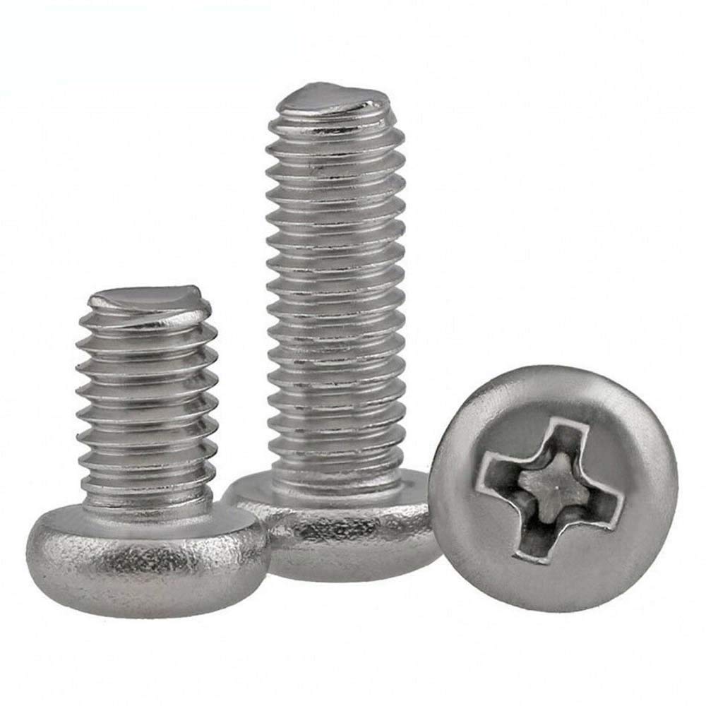 M1.4x8mm Phillips Screws 20PCS - A2 Stainless Steel for Electronics Repair
