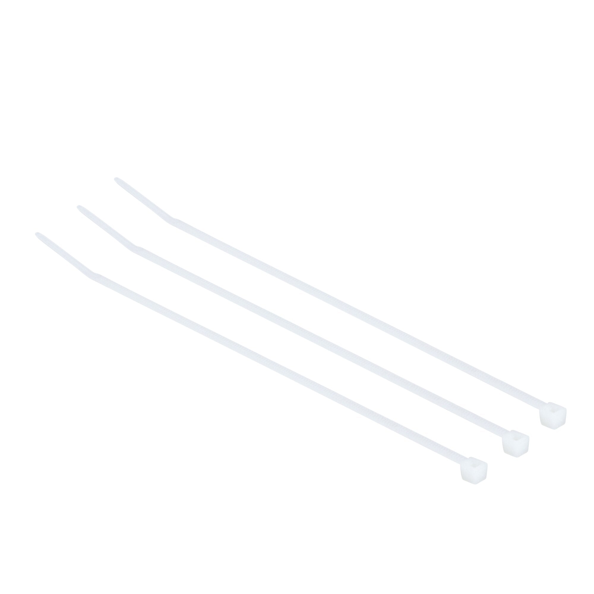 3M CT6NT18 Cable Ties - 100 Pack, 6 Inch, 18 lbs Tensile Strength, Nylon Zip Ties for Organizing Wires, Cables, and Home Office Supplies - Ideal for DIY Projects, Electrical Work, and Home Organization