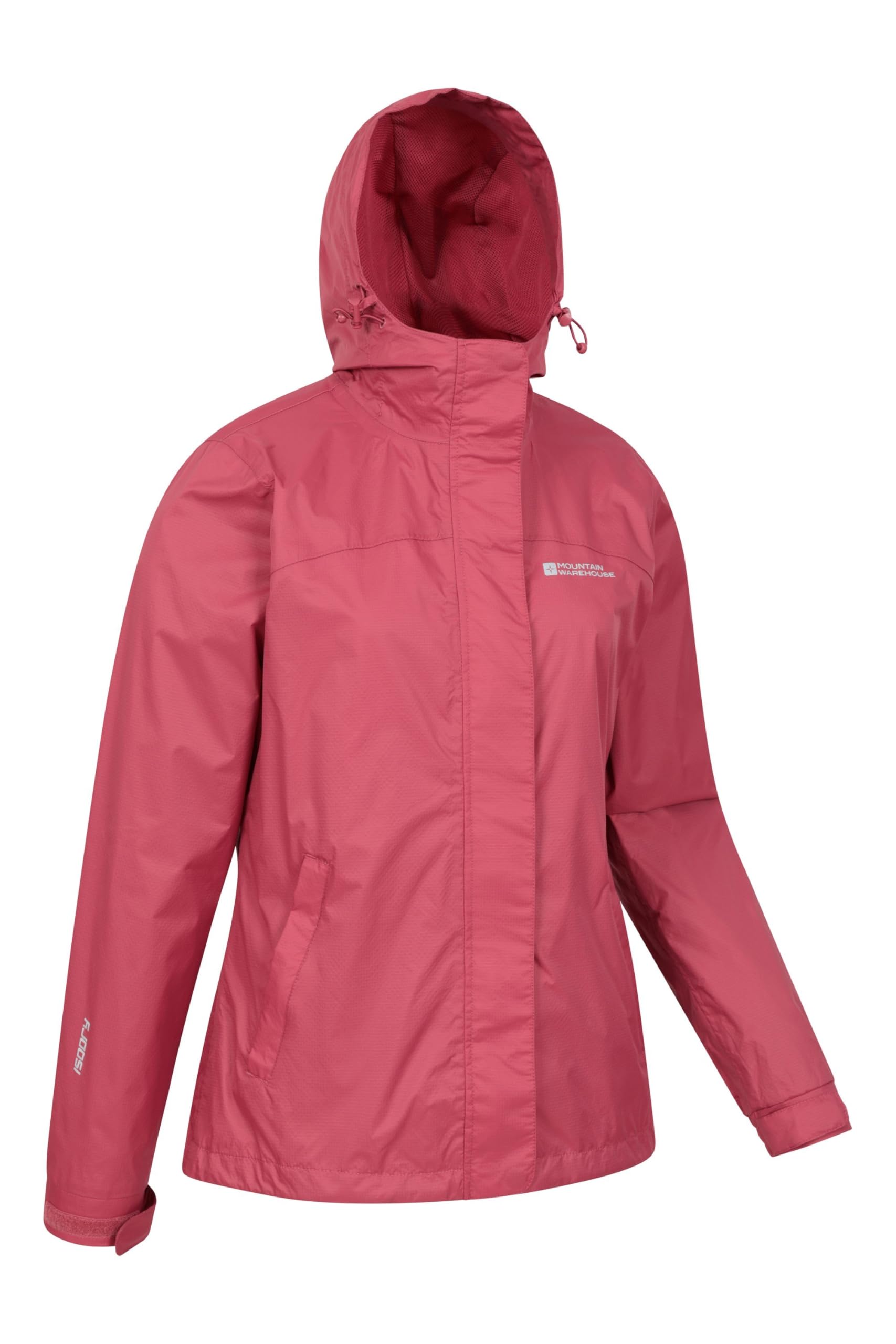 Mountain Warehouse Torrent Women's Waterproof Rain Jacket with Taped Seams - Lightweight Windproof Outdoor Jacket for Hiking, Camping & Travel