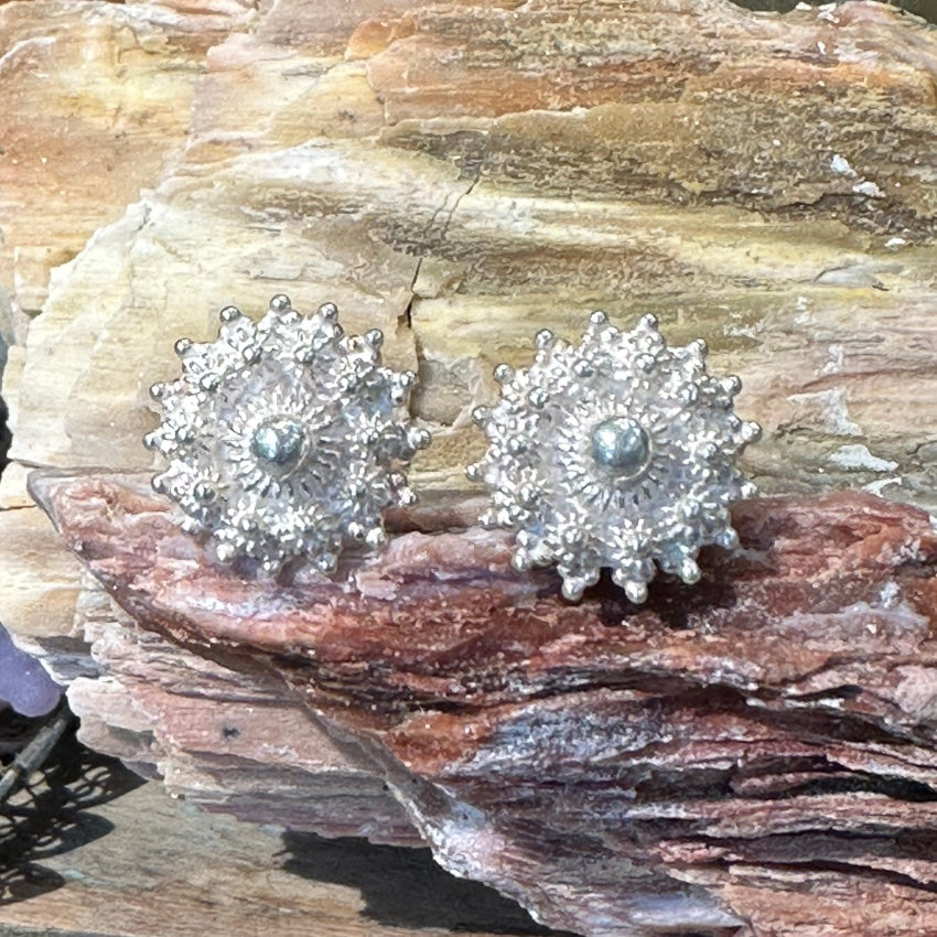 Sterling Silver Cannetille Pierced Post Earrings for Women - Elegant Dangle Drop Earrings for Party, Wedding & Everyday Wear