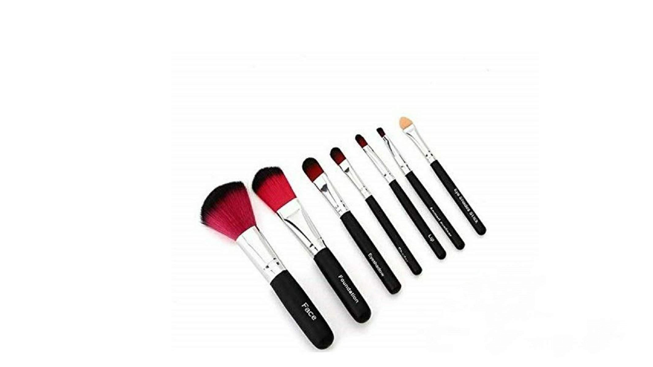 CETC® 14-Piece Complete Mini Makeup Brush Set with Storage Box - Black & Pink - Perfect for Travel, Professional Makeup Artists & Beginners