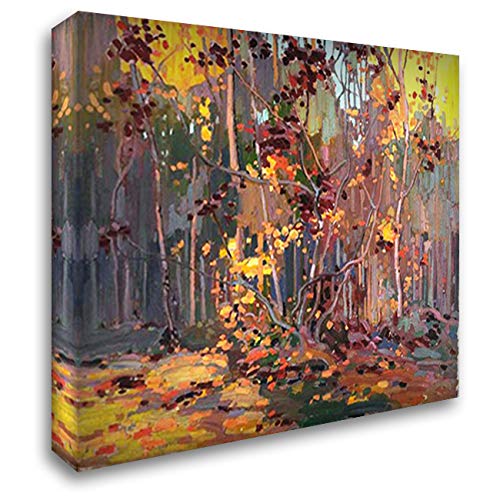 Tom Thomson ArtDirect Maple Saplings 22x20 Gallery Wrapped Canvas Wall Art - Perfect for Living Room, Bedroom & Office Decor