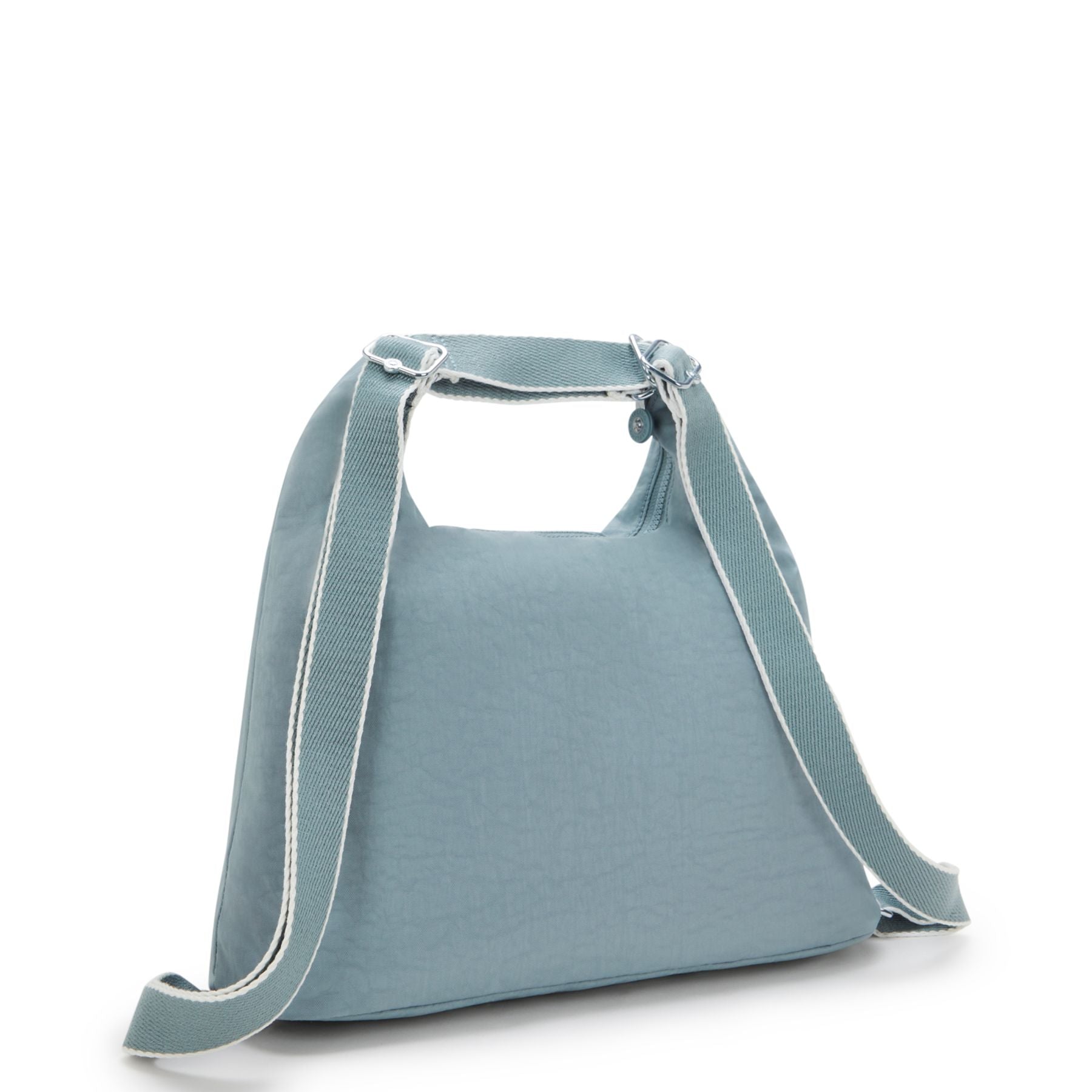 Kipling Yenna Convertible Shoulder Bag Backpack - Lightweight Travel & Everyday Use (Relaxed Grey) | Perfect for Work, School & Weekend Adventures