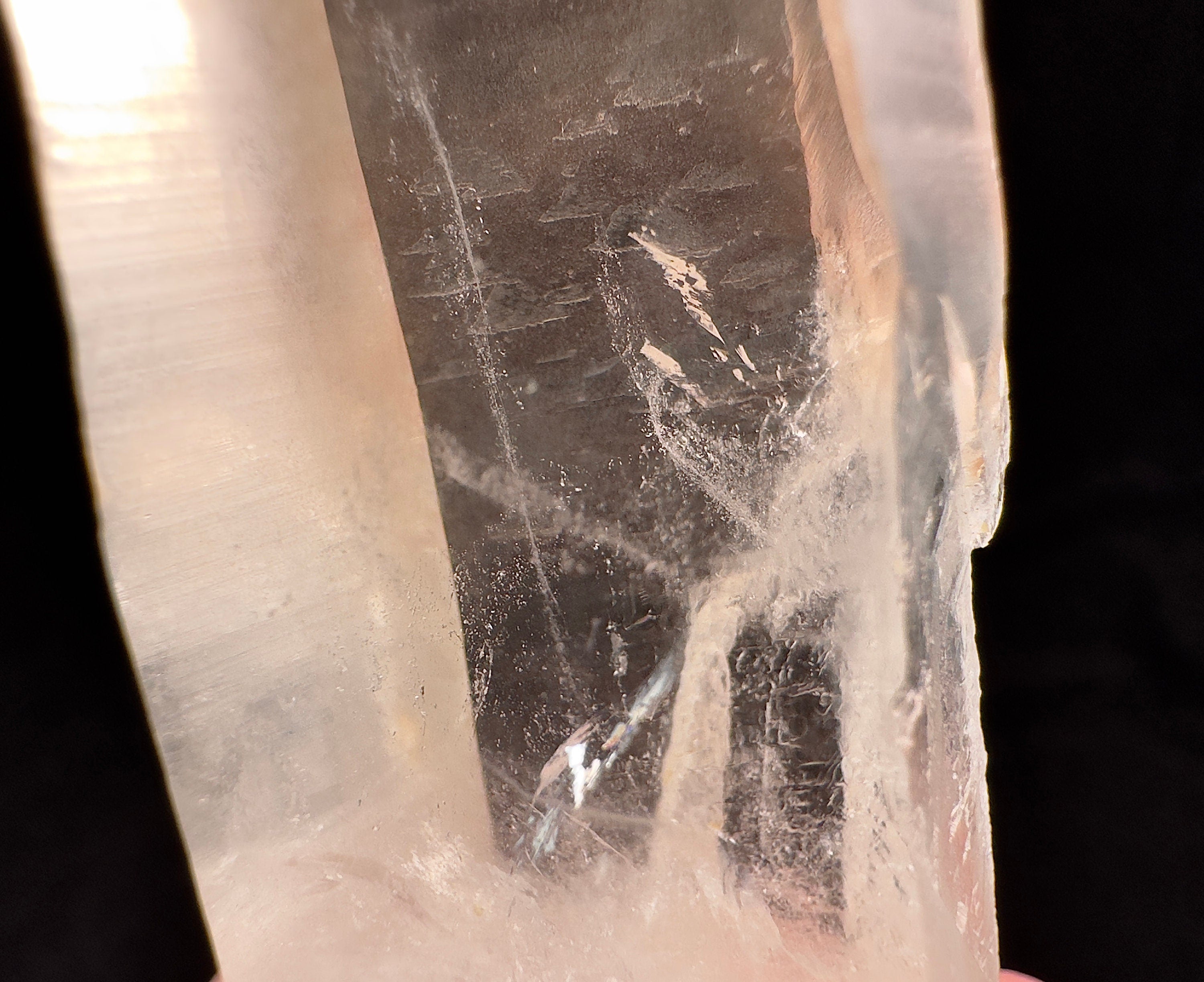 LEMURIAN QUARTZ Crystal Point - Natural Raw Stone for Healing, Meditation & Energy Work | Home Decor, Unique Spiritual Gift (53477) | Perfect for Reiki, Crystal Grids & Sacred Spaces