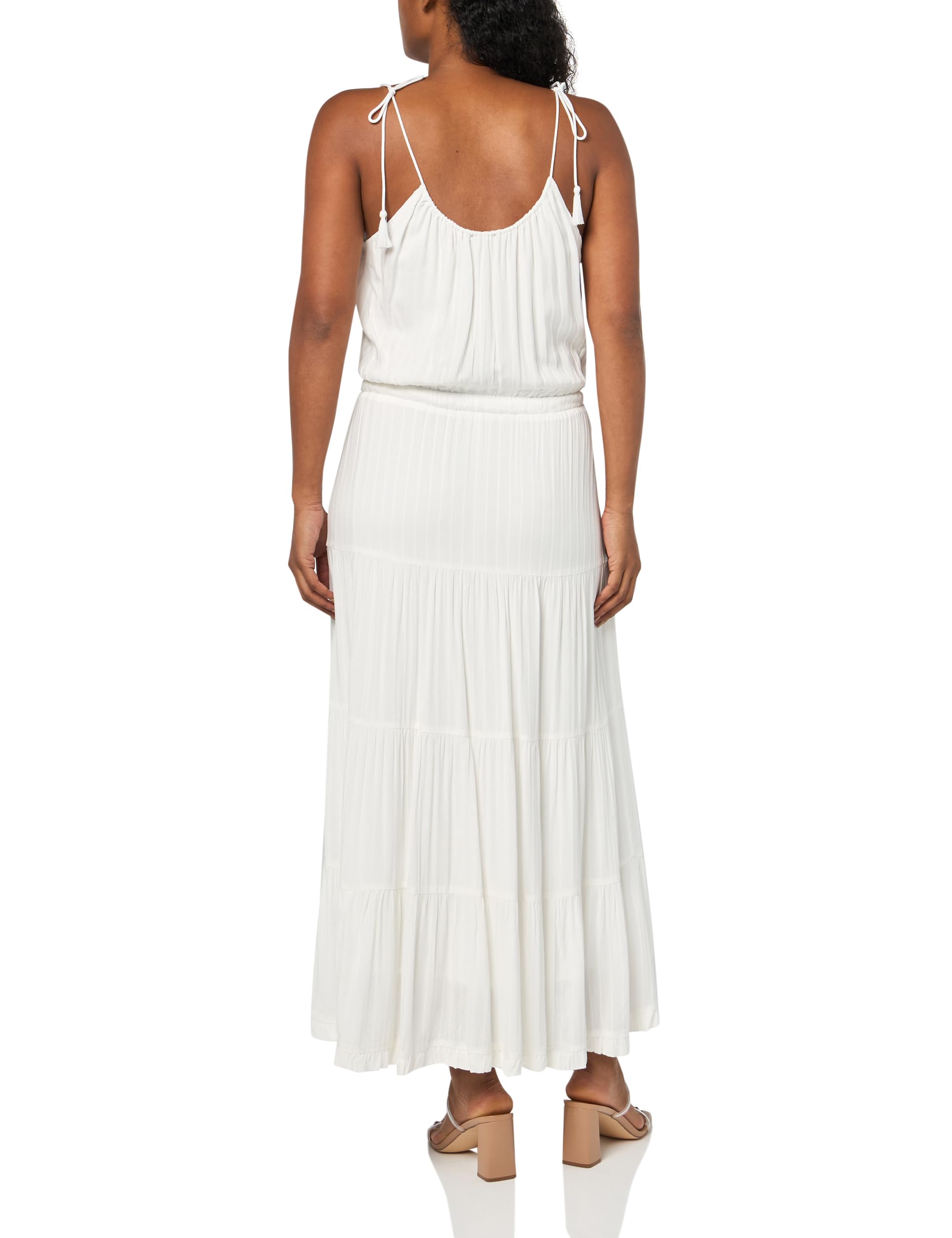 PAIGE Women's Wellsley Dress - Flowy Midi Dress with Pockets, Casual & Elegant for Work, Date Night & Summer Outings