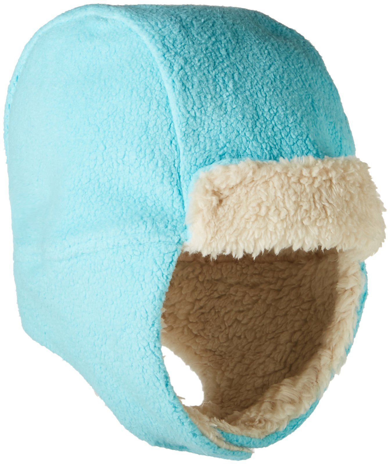 Zutano Baby Cozie Fleece Furry Winter Hat for Toddlers 18 Months - Soft Warm Infant Beanie for Outdoor Play, Snow Days & Poolside Sun Protection