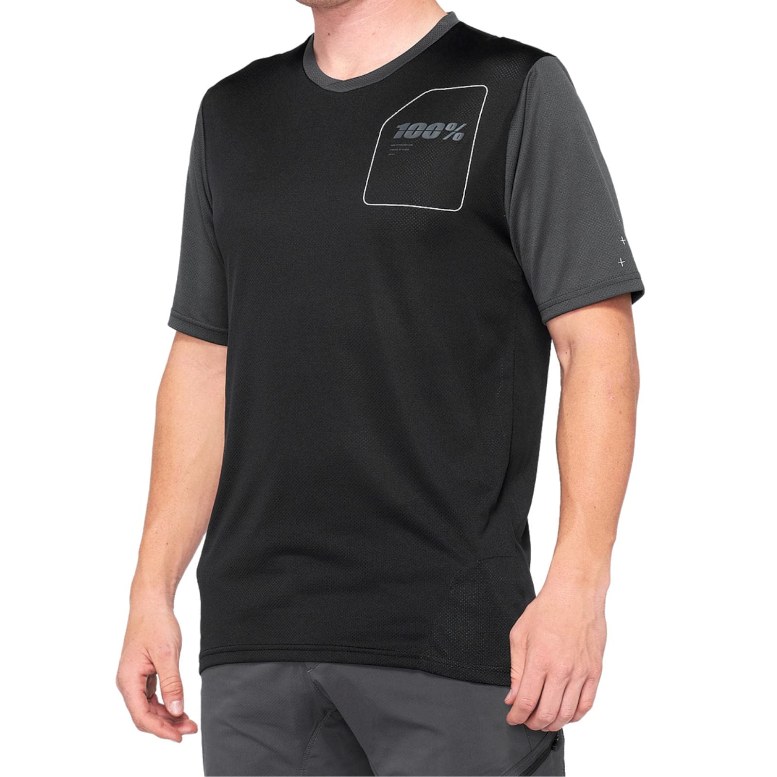 **Ridecamp 100% Mountain Biking Jersey - Breathable & Lightweight All-Mountain Cycling Shirt for Men & Women - Perfect for Trail Riding, Enduro & Downhill Adventures**