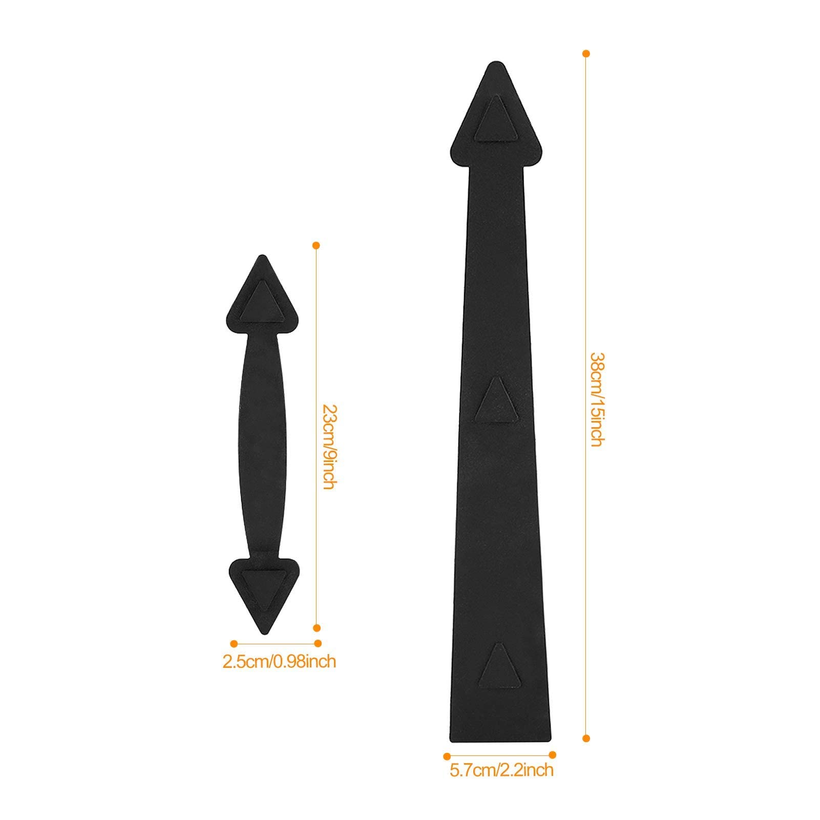 Magnetic Garage Door Handles & Hinges Kit - Decorative Hardware for Curb Appeal | Perfect for Home Exterior Upgrade