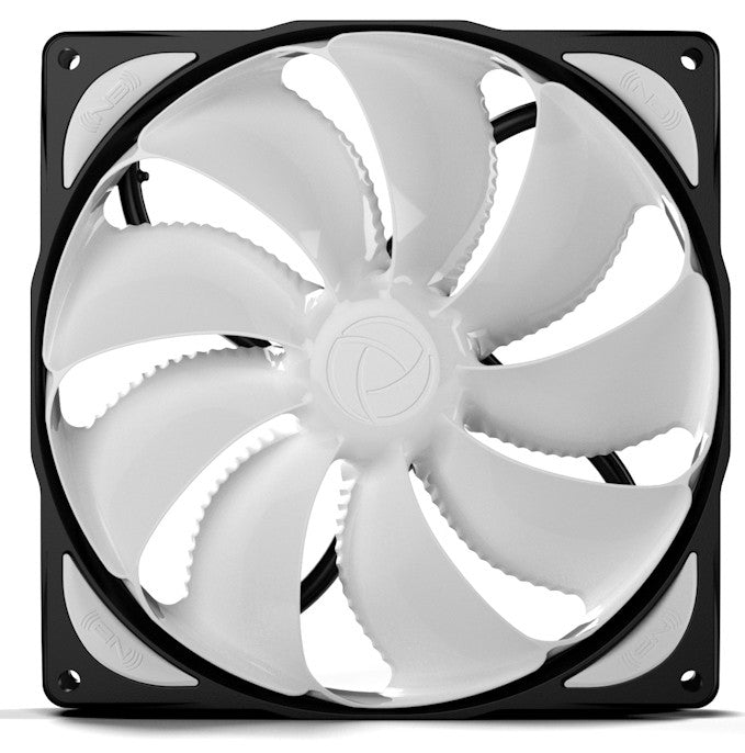 Black Noise Blocker 140x140x29mm Bionic Loop High Speed Cooling Fan - 3 Wire/3 Pin B14 3 for PC Case, Gaming Rig & Workstation Cooling | Ultra Quiet Computer Case Fan