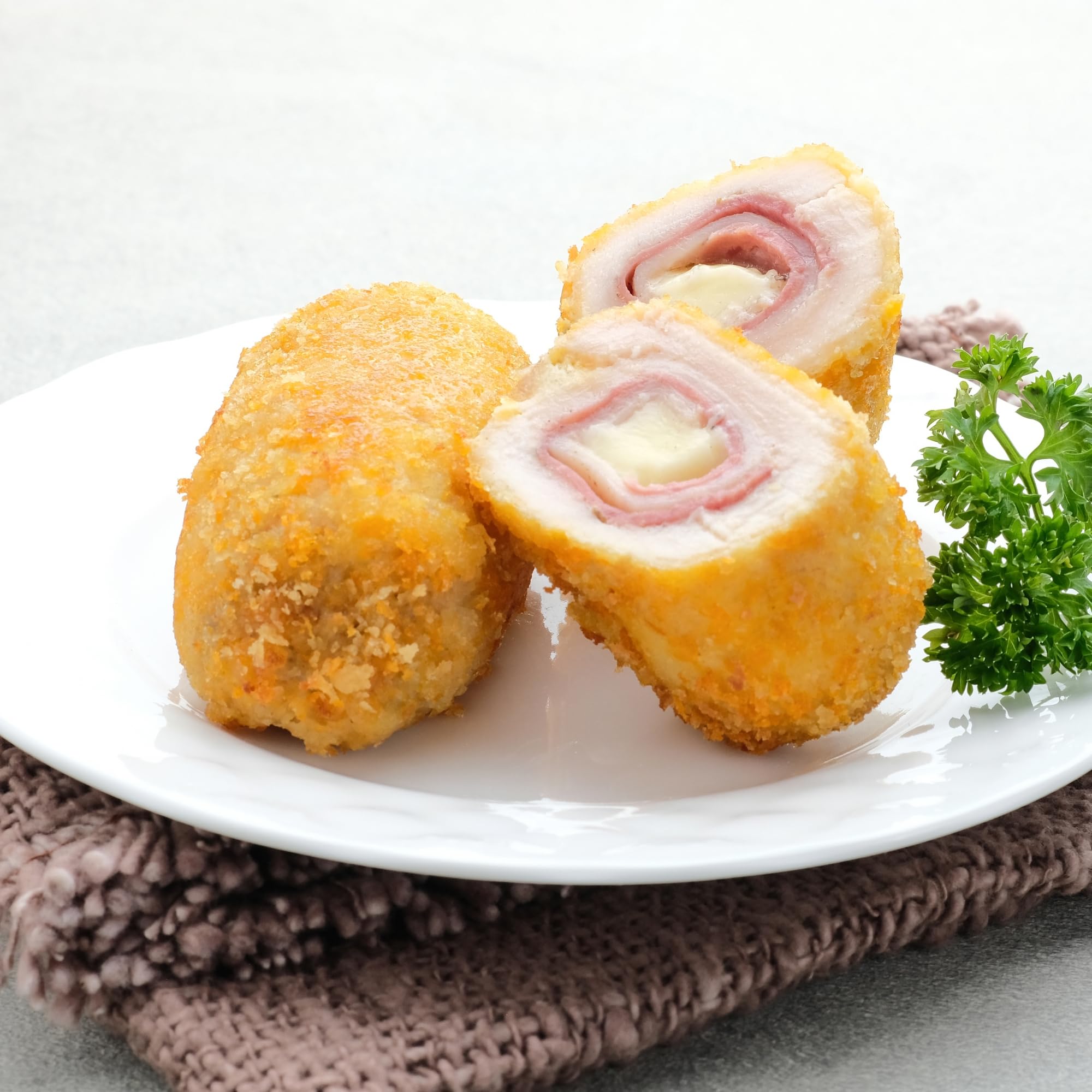 Today Gourmet Foods of NC - Uncooked Homestyle Breaded Cordon Bleu Boneless Chicken Breasts (24 Pack, 7oz Each) | Premium Frozen Chicken for Easy Cooking, Family Dinners & Meal Prep