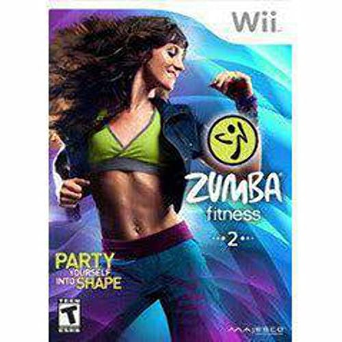 Zumba Fitness 2 - Dance Workout Game for Nintendo Wii - Fun Home Exercise & Party Dance Fitness for Adults & Kids