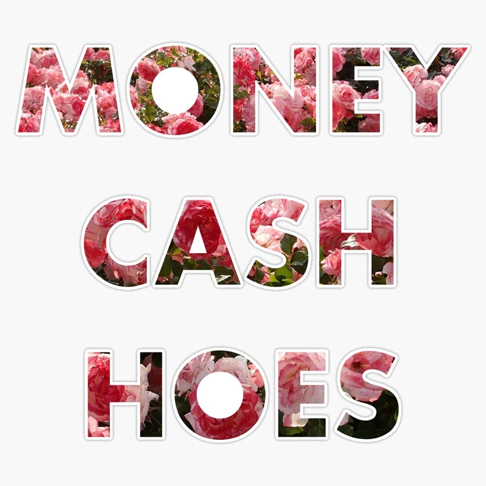 Waterproof Vinyl Sticker - Money Rose Texture Decal for Cars, Laptops, Walls & Windows | Durable 5