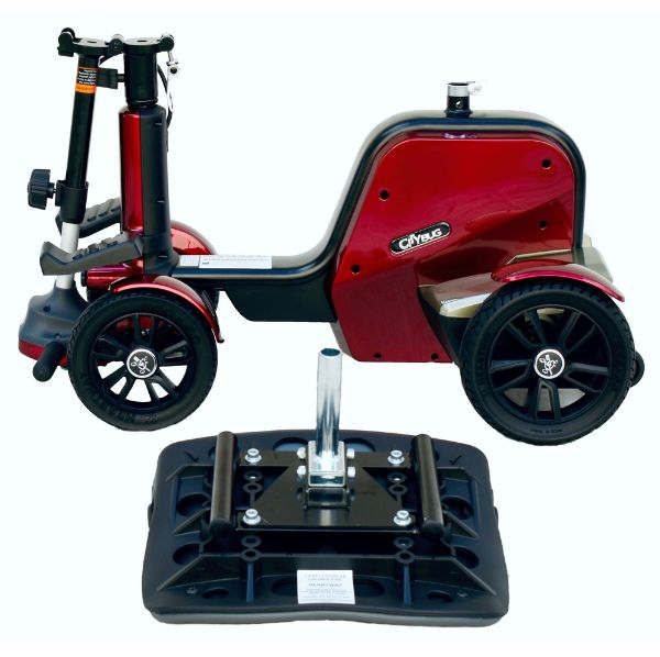 EV Rider CityBug Portable Mobility Scooter - Lightweight Foldable Electric Scooter for Seniors & Adults - Perfect for Shopping, Travel & Outdoor Adventures