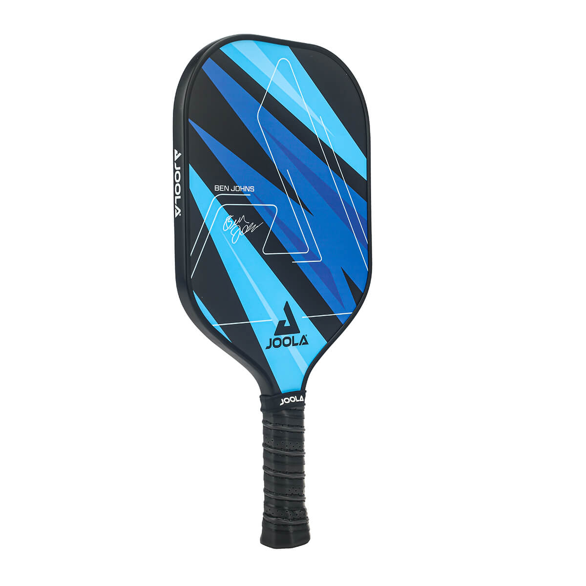 JOOLA Ben Johns Blue Lightning Pickleball Paddle Set - Professional Carbon Fiber Paddle with Cushion Grip for Indoor & Outdoor Play - Perfect for Tournaments, Casual Games & Training