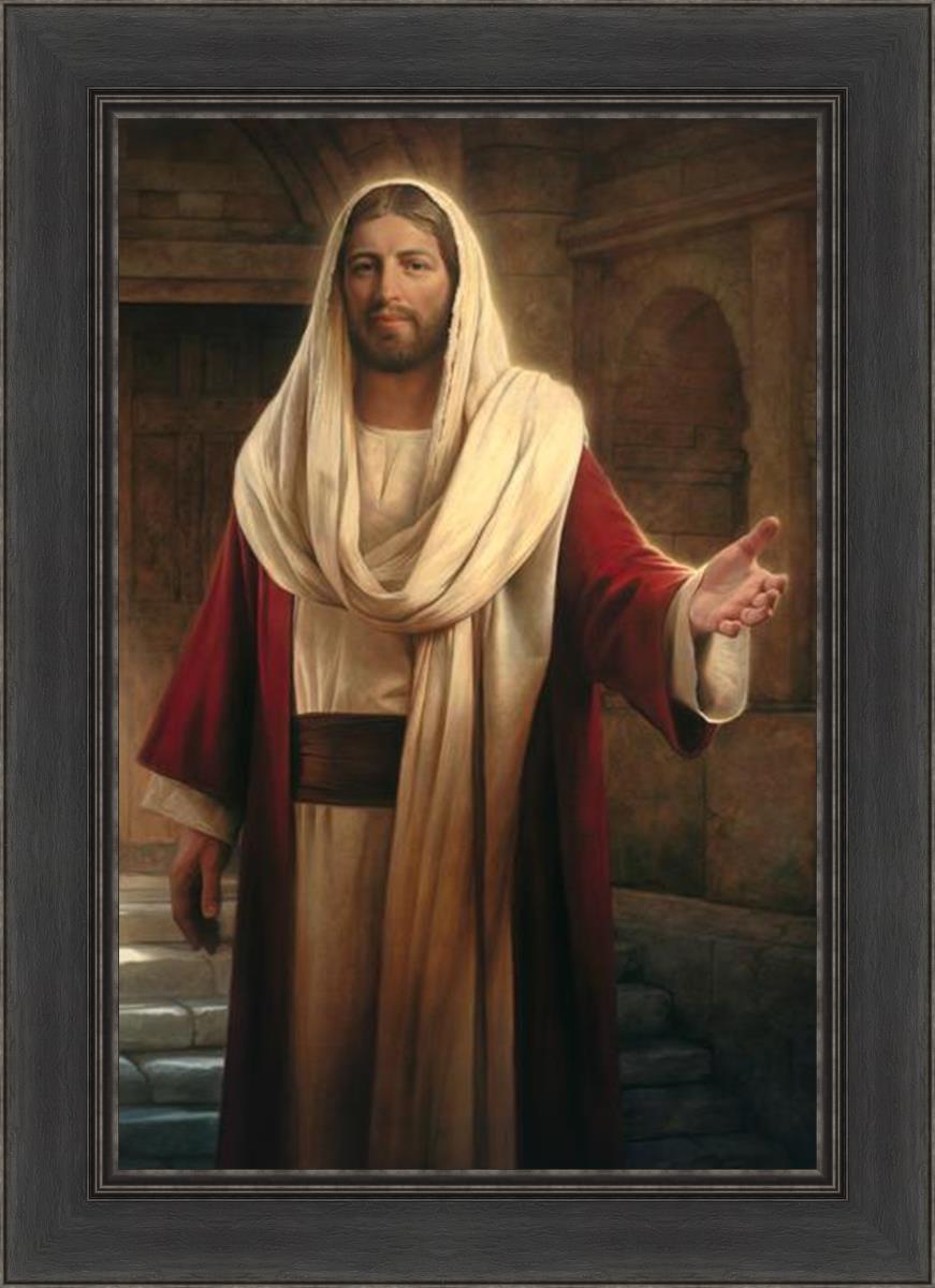 Come Follow Me by Howard Lyon - Inspirational Christian Art Print for Home, Church & Office Decor
