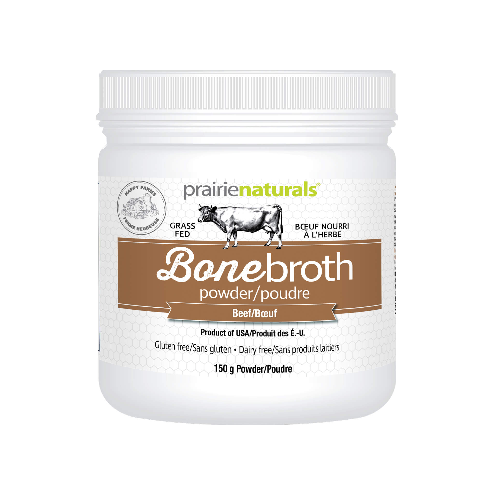 Grass-Fed Beef Bone Broth Protein Powder - Collagen Rich Supplement for Gut Health & Joint Support - Ideal for Keto, Paleo Diets & Post-Workout Recovery