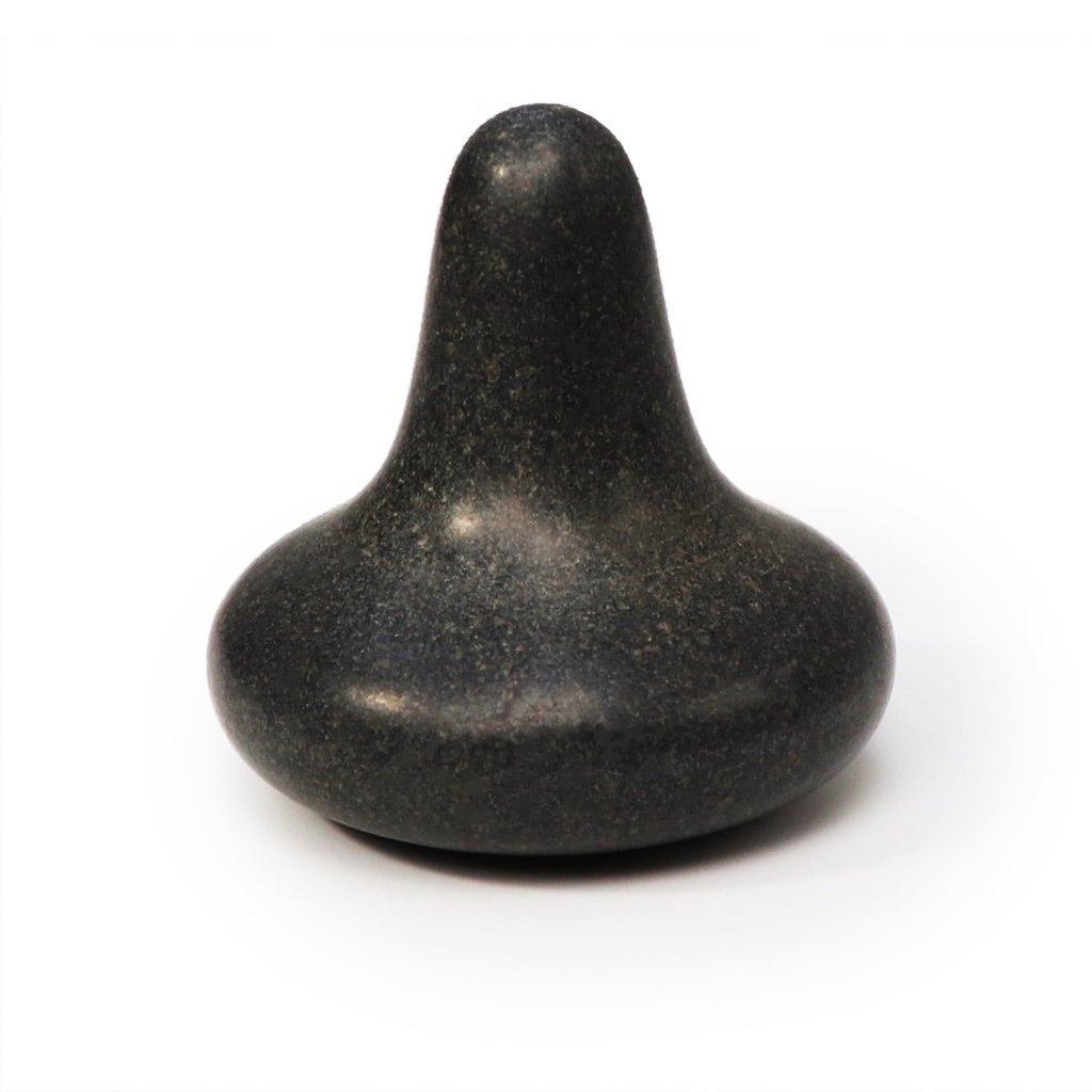 Professional Basalt Hot Stone Massager - Mushroom Shape for Trigger Point Therapy, 2.5x2.5 Inch - Perfect for Deep Tissue Massage, Spa Treatments & Muscle Relaxation at Home