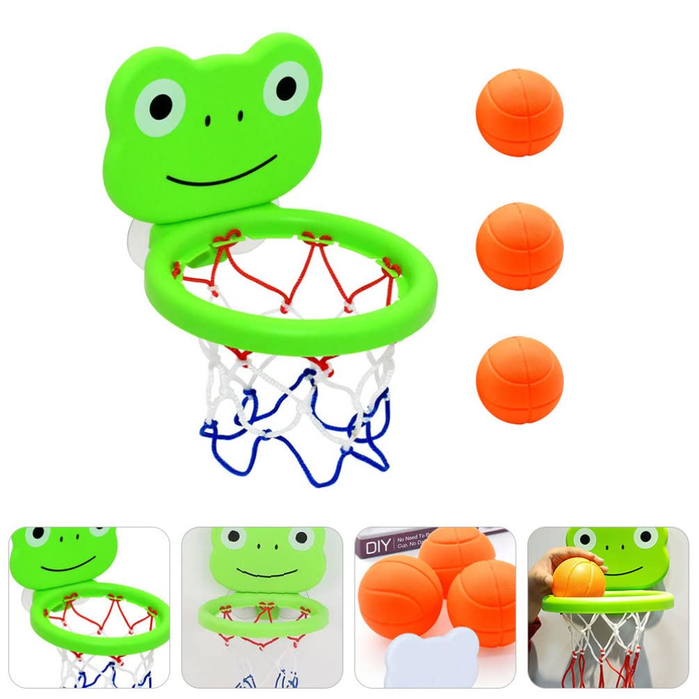 Cabilock Suction Cup Basketball Hoop Set - Kids Indoor Basketball Toy with Punch-Free Stand for Toddlers & Children - Perfect for Playrooms, Bedrooms, and Exercise Fun