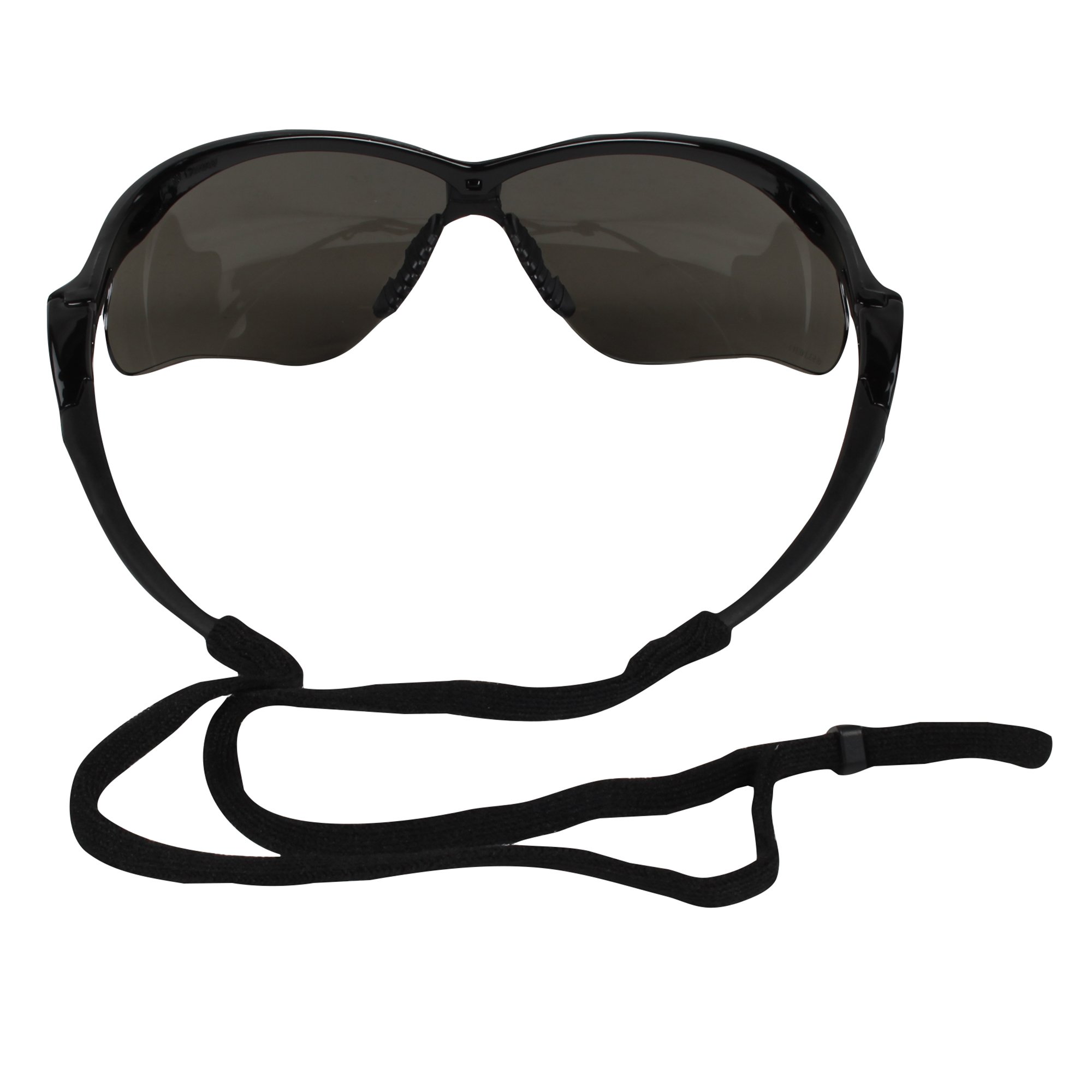 KLEENGUARD Nemesis CSA Safety Glasses (20380) - CSA Certified Smoke Mirror Lens with Black Frame - 12 Pairs/Case - Ideal for Construction, Woodworking & Industrial Safety Protection
