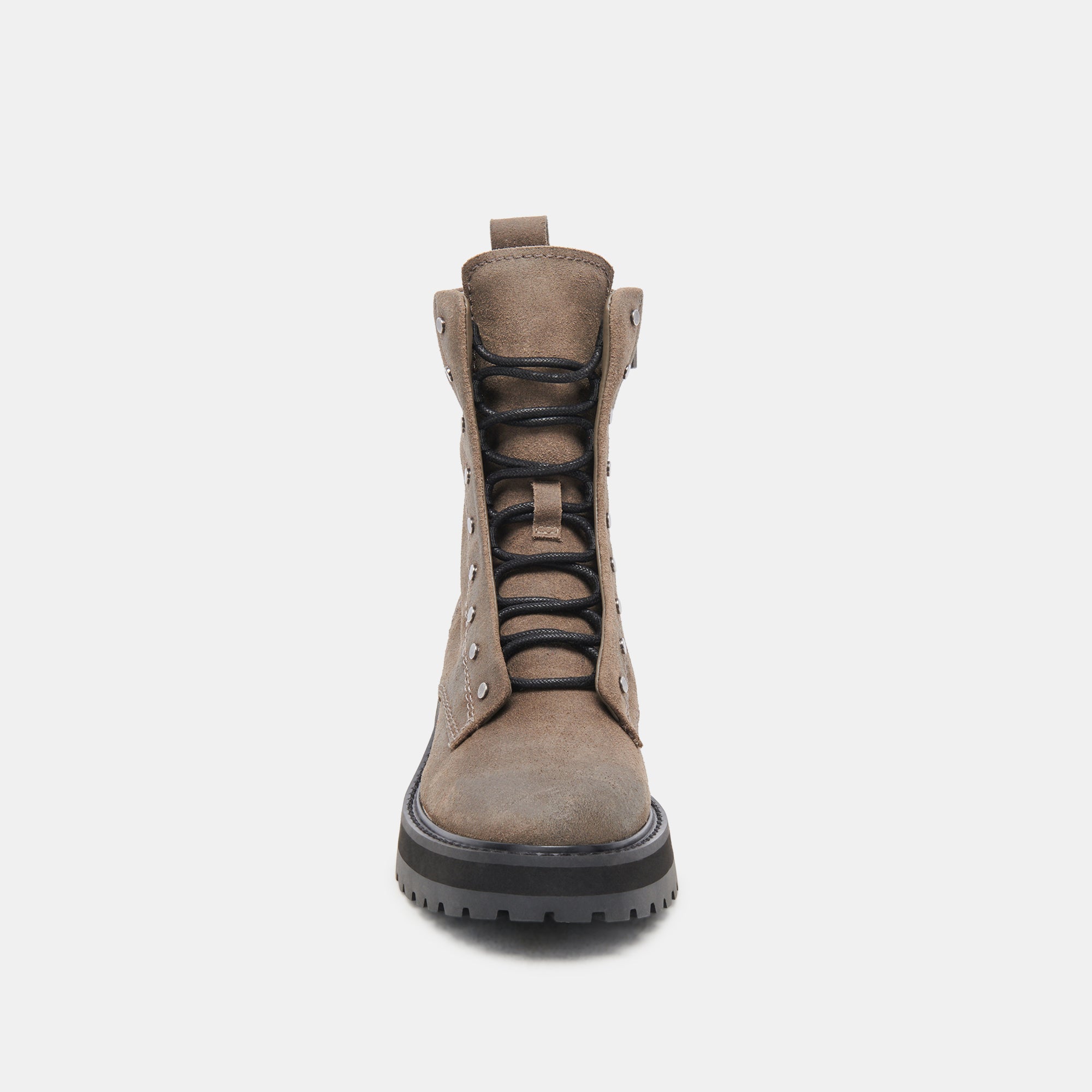 RANIER BOOTS for Women - Olive Suede Leather Ankle Boots for Fall & Winter | Comfortable & Stylish Outdoor Hiking, Walking, and Casual Wear
