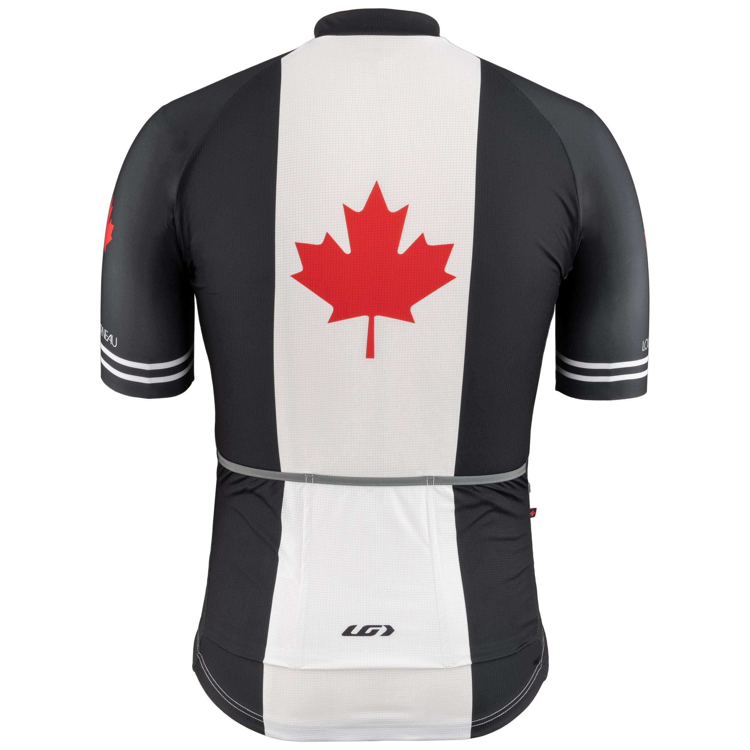 Louis Garneau Men's Premium National Cycling Jersey 2024 - High-Performance Bike Shirt for Road & Mountain Biking - Ideal for Cycling Enthusiasts & Competitions