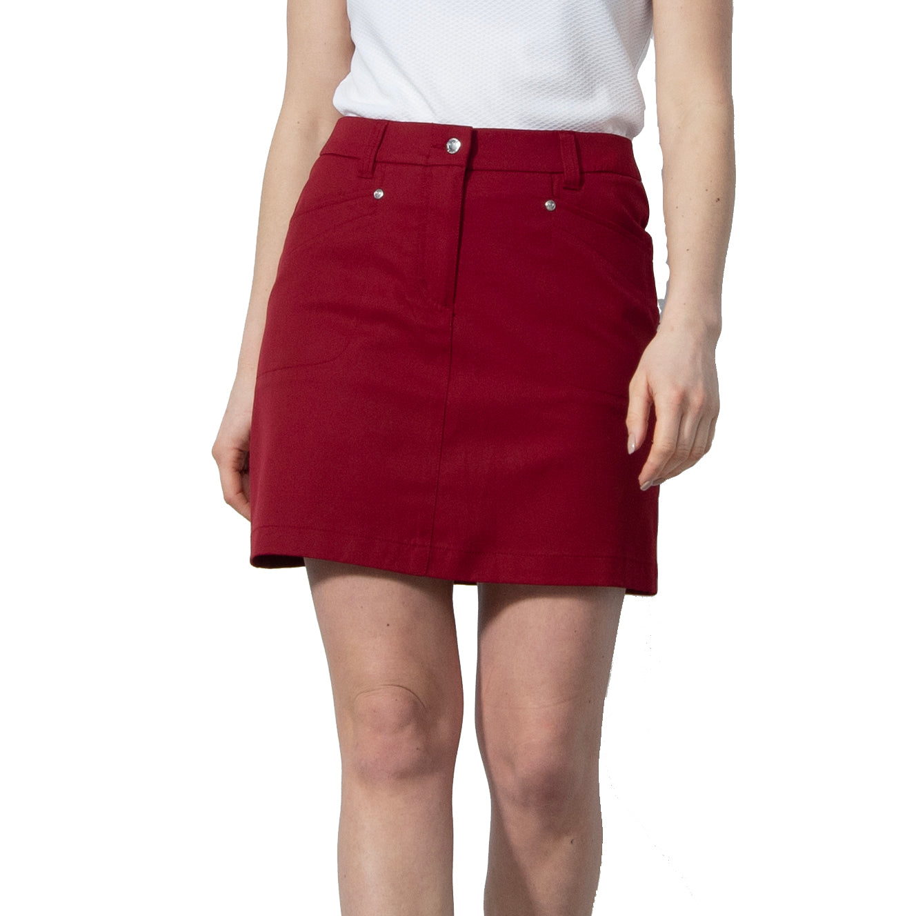 Women's 18 Inch Golf Skort - Breathable Stretch Athletic Skirt for Sports & Daily Wear - Perfect for Golf, Tennis, Running & Casual Outfits