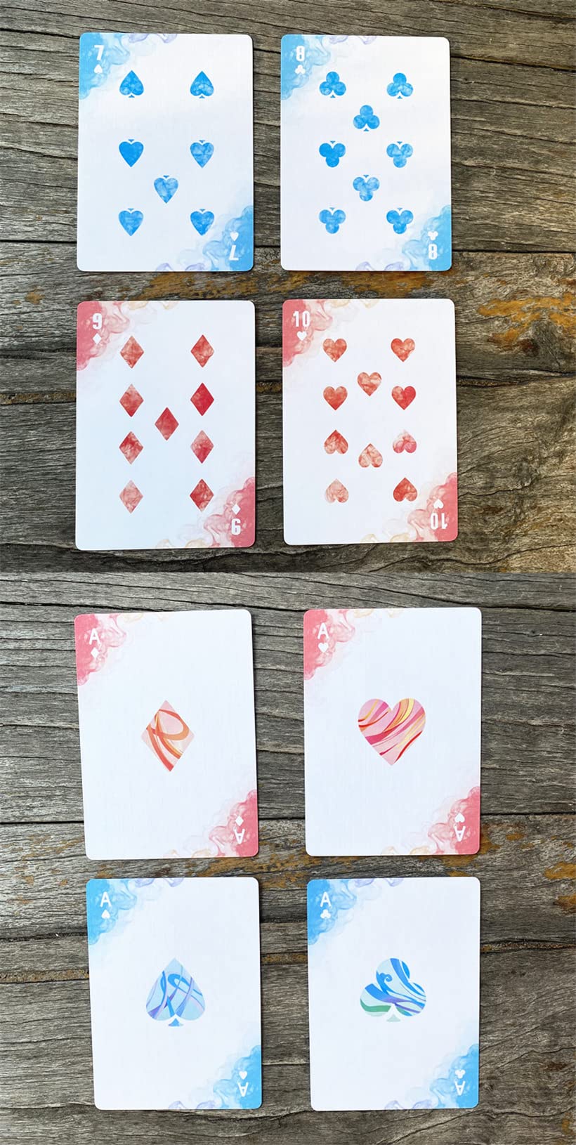 Huxuan Youmeng Premium Cardistry Playing Cards - Professional Poker Deck for Magic Tricks, Card Games & Flourishing - Perfect for Kids, Adults, Parties & Card Collectors - Ideal for Poker Nights, Magic Shows & Social Gatherings