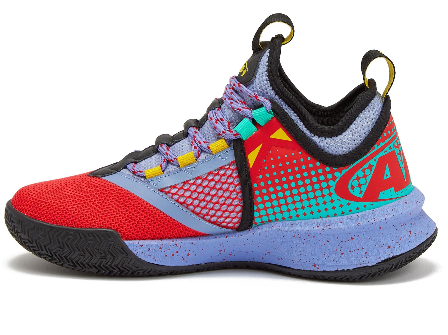 And1 Kids Charge Basketball Shoes - Lightweight & Durable for Boys & Girls - Perfect for Indoor & Outdoor Court Play - AD90114BRIX