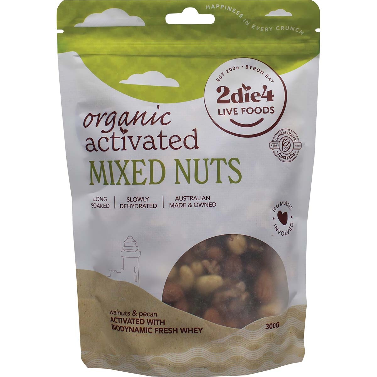Organic Mixed Nuts with Activated Ingredients - Premium Healthy Snack for Energy Boost, Keto & Paleo Diet - Perfect for Office, Gym & Travel Snacking