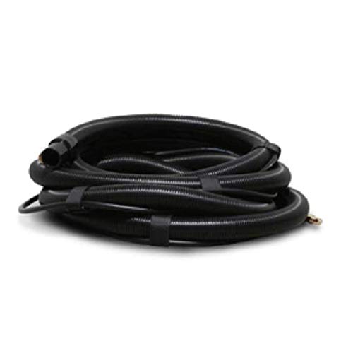 Mytee 8100 25 Ft. x 1.5 Inches Heavy-Duty Vacuum and Solution Hose Combo for Carpet Cleaning and Water Extraction - Perfect for Professional Detailing and Home Use