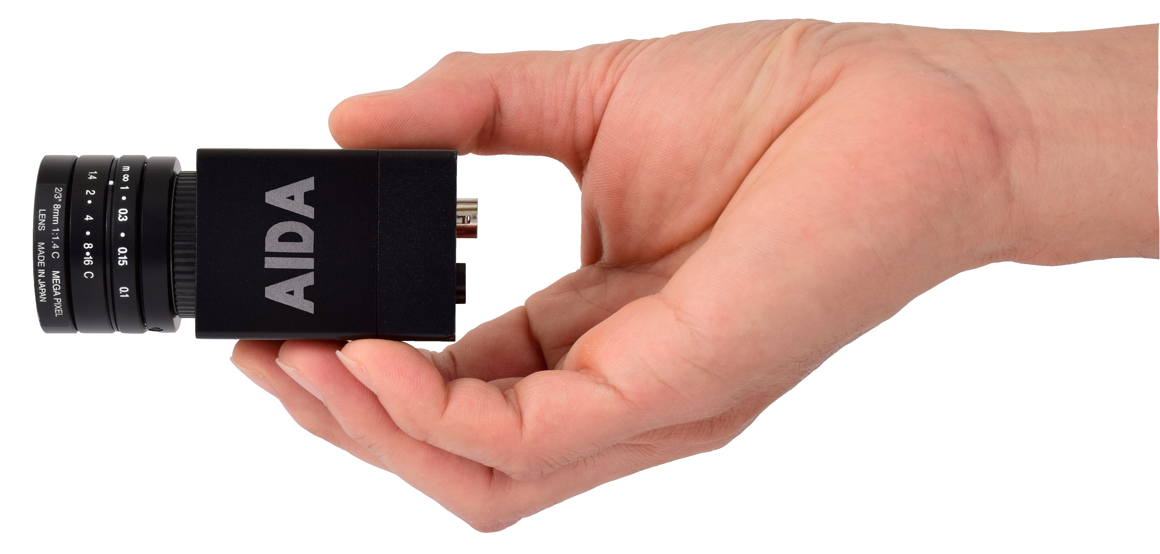AIDA Imaging Micro UHD HDMI EFP Camera with TRS Stereo Audio Input - Professional Live Streaming & Broadcasting Camera for YouTube, Gaming, and Video Production