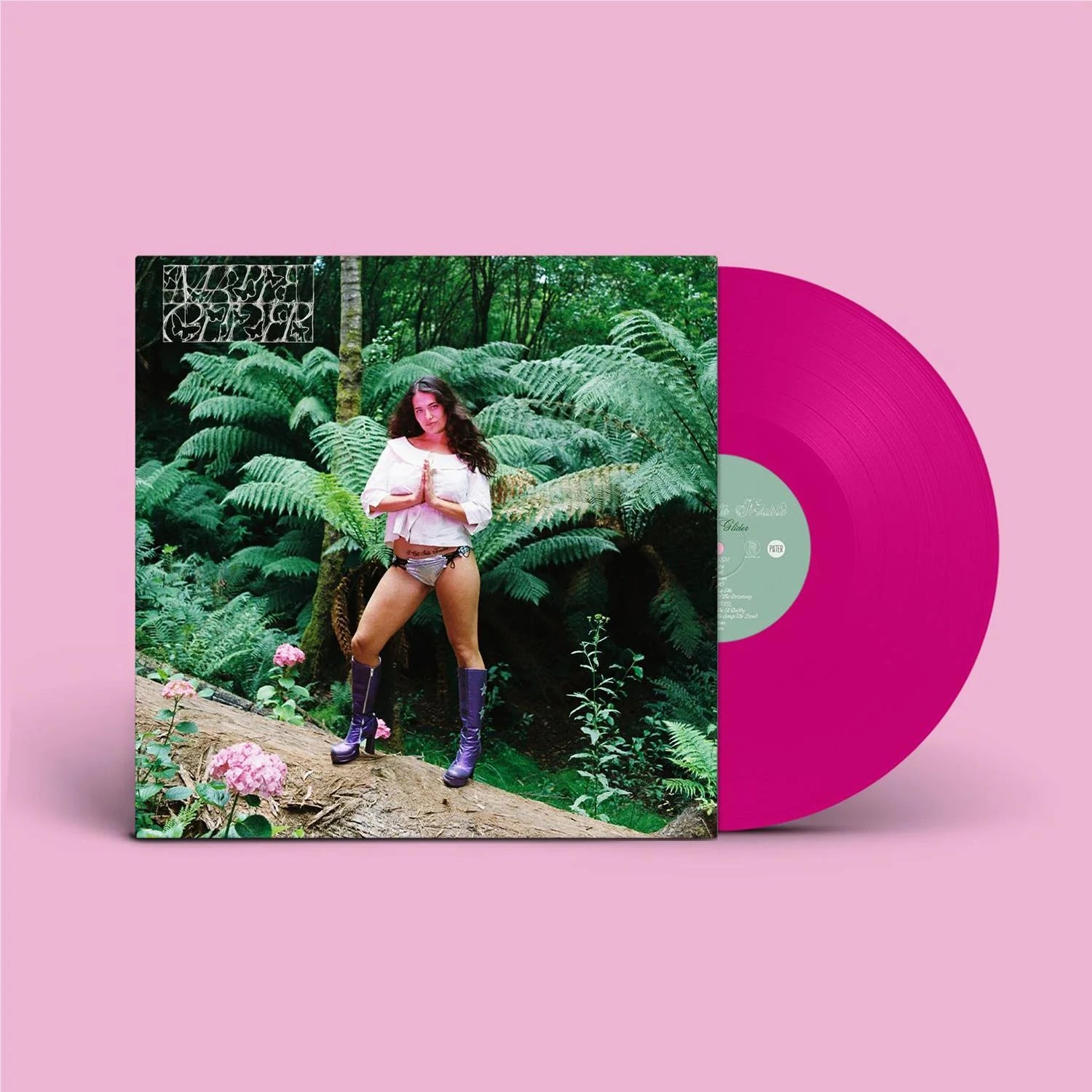 Maple Glider 'I Get into Trouble' Limited Edition Neon Pink Vinyl Record - Perfect for Music Collectors & Indie Fans