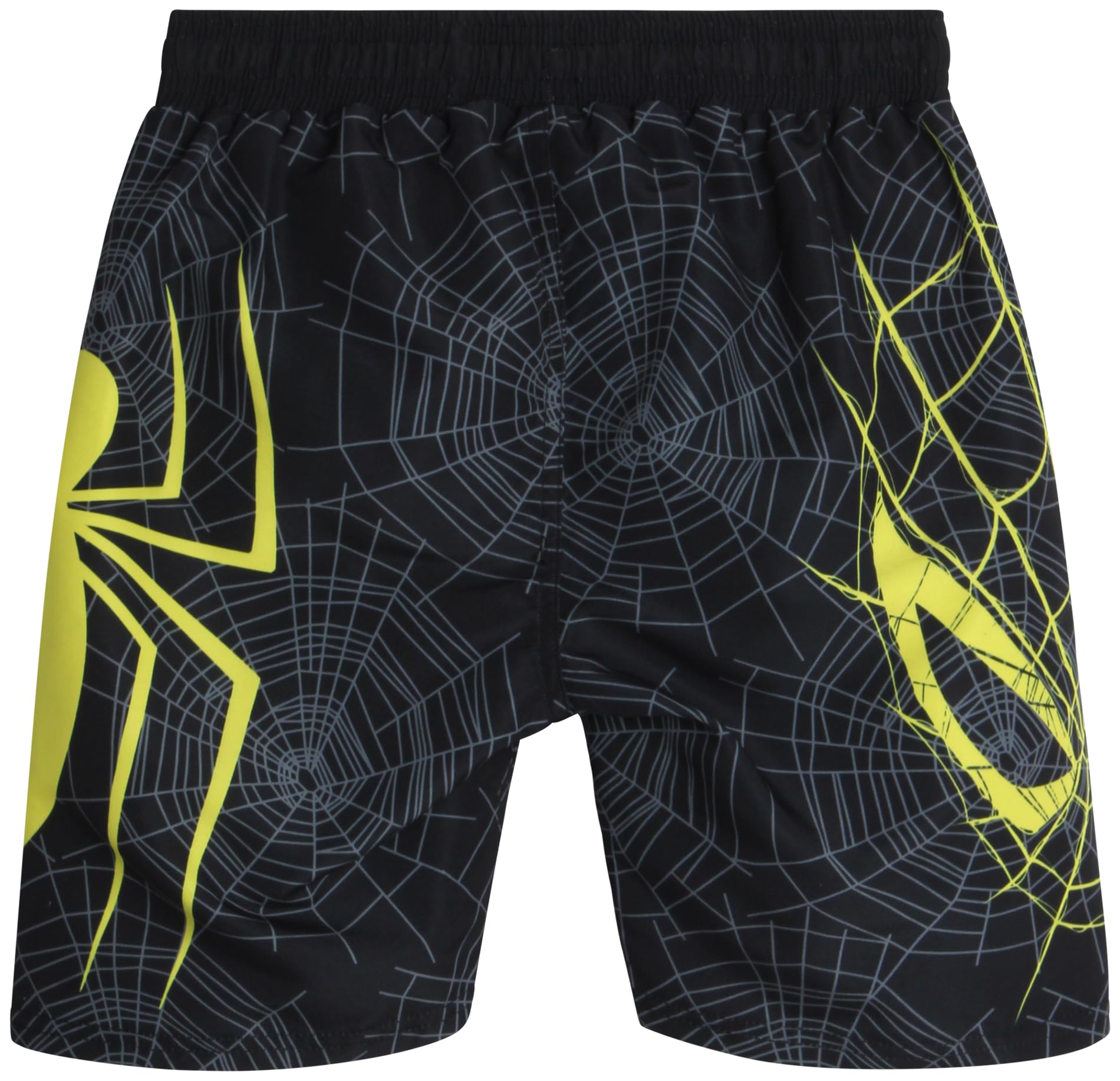 Marvel Avengers Boys' Swim Trunks - Spider-Man, Captain America, Hulk UPF 50+ Quick Dry Swim Shorts for Kids (2T-12) | Beach, Pool, Summer Water Activities