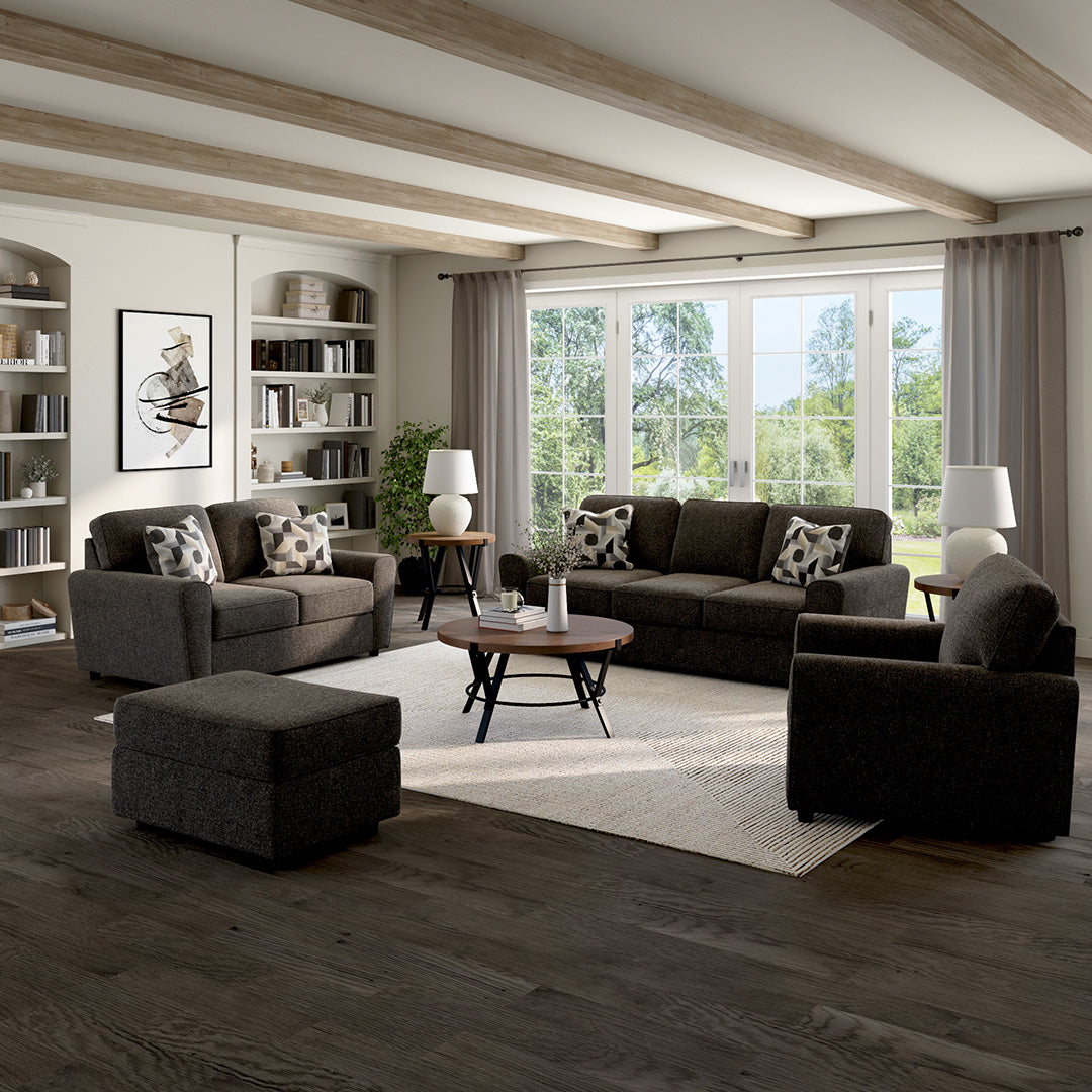 Cascilla Sofa in Slate Gray - Modern Comfort for Living Room, Lounge & Office | Durable & Stylish Home Furniture
