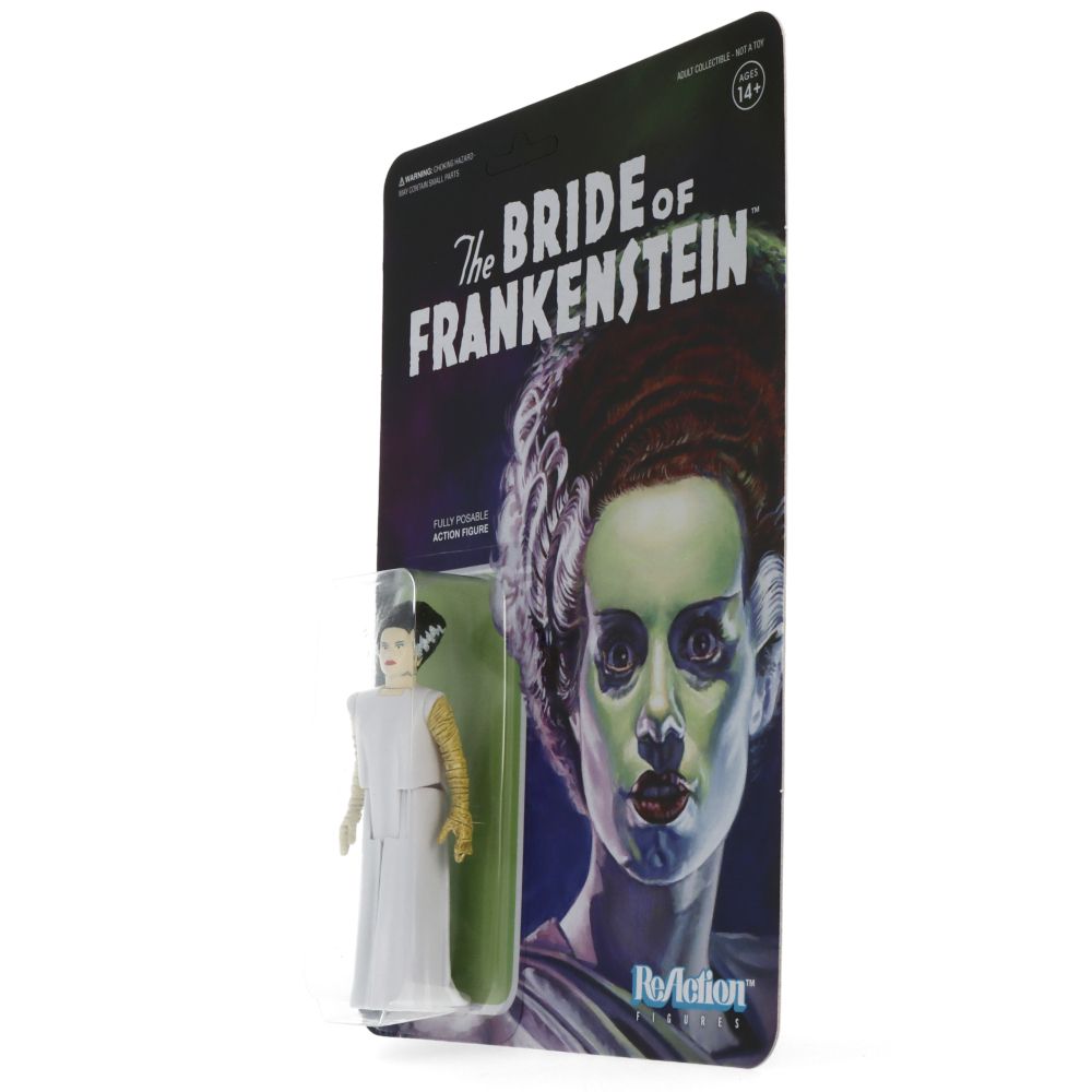 Bride of Frankenstein Universal Monsters Wave 2 ReAction Figures - Collectible Horror Movie Action Figures for Display & Halloween Decor
