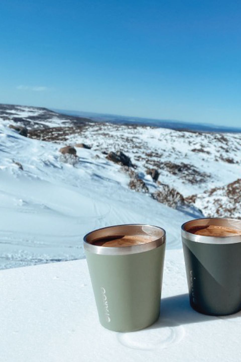 Insulated Eucalypt Green 8oz Coffee Cup - Reusable Travel Mug for Hot & Cold Drinks - Perfect for Office, Commuting, and Outdoor Adventures
