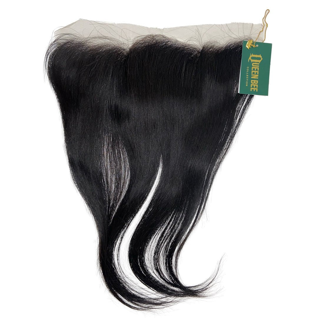13x4 HD Lace Frontal Wig - Queen Straight Human Hair - Natural Look & Comfortable Wear for Daily Use, Parties & Special Events
